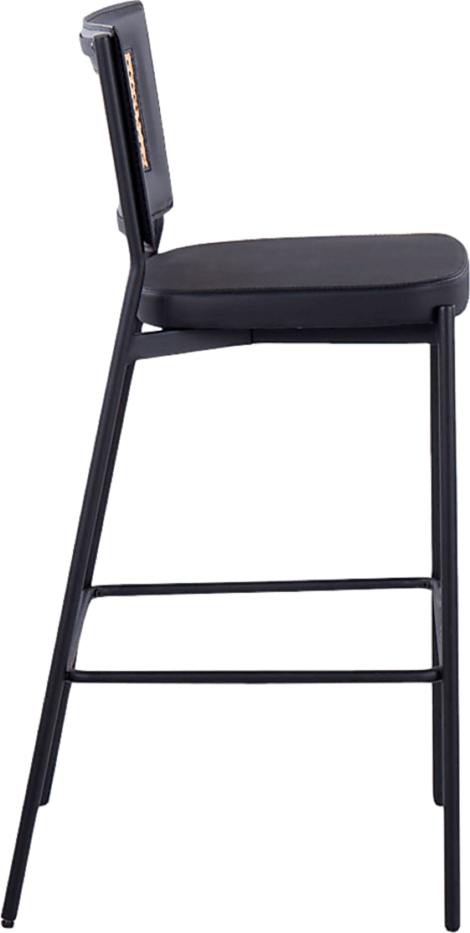 Inverary Black Barstool, Set of 2 - Image 6