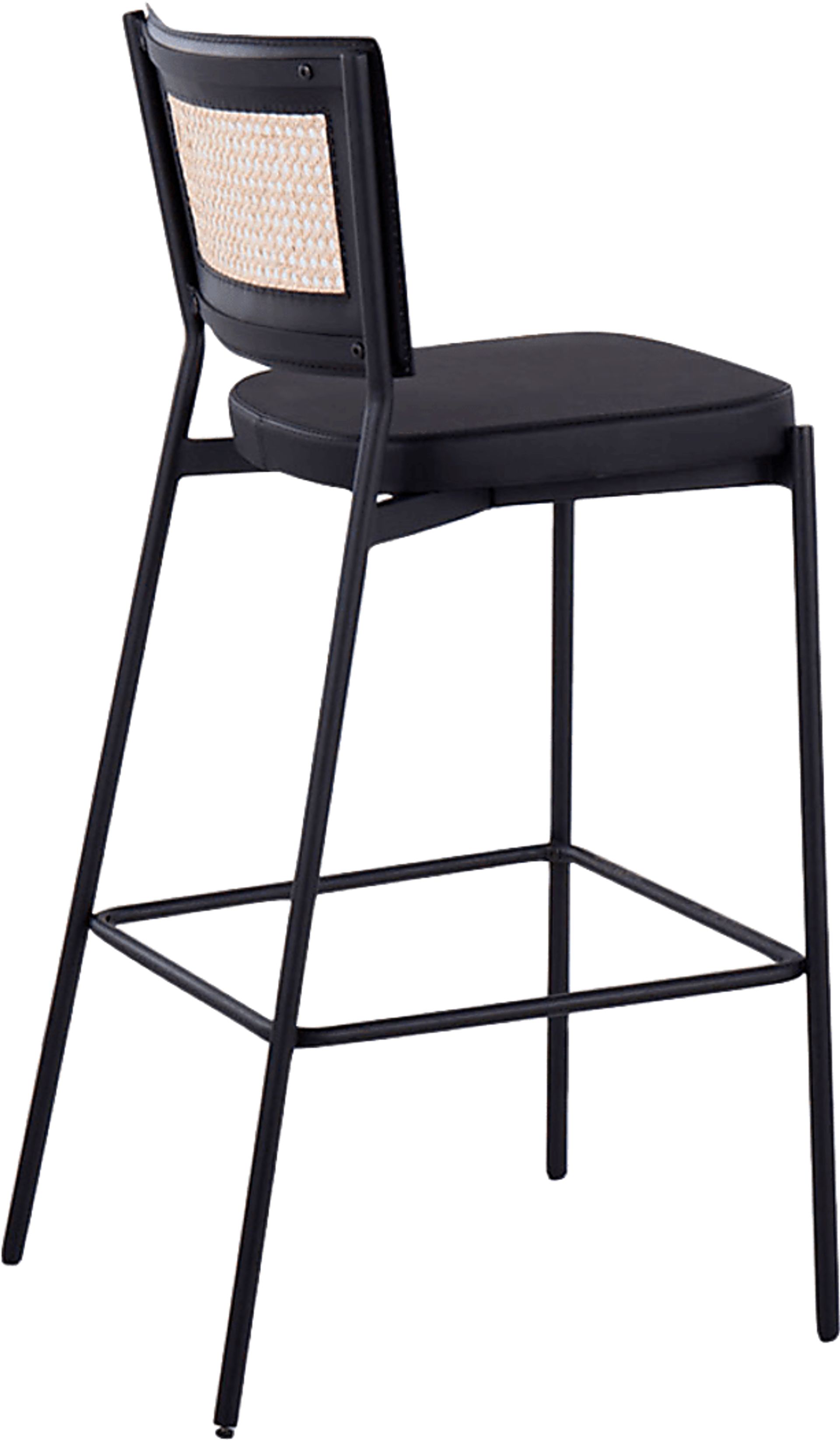 Inverary Black Barstool, Set of 2 - Image 7