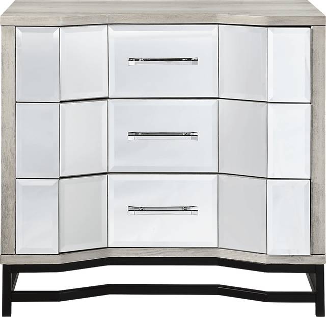Inverleigh White Accent Cabinet - Thumbnail - Image 1