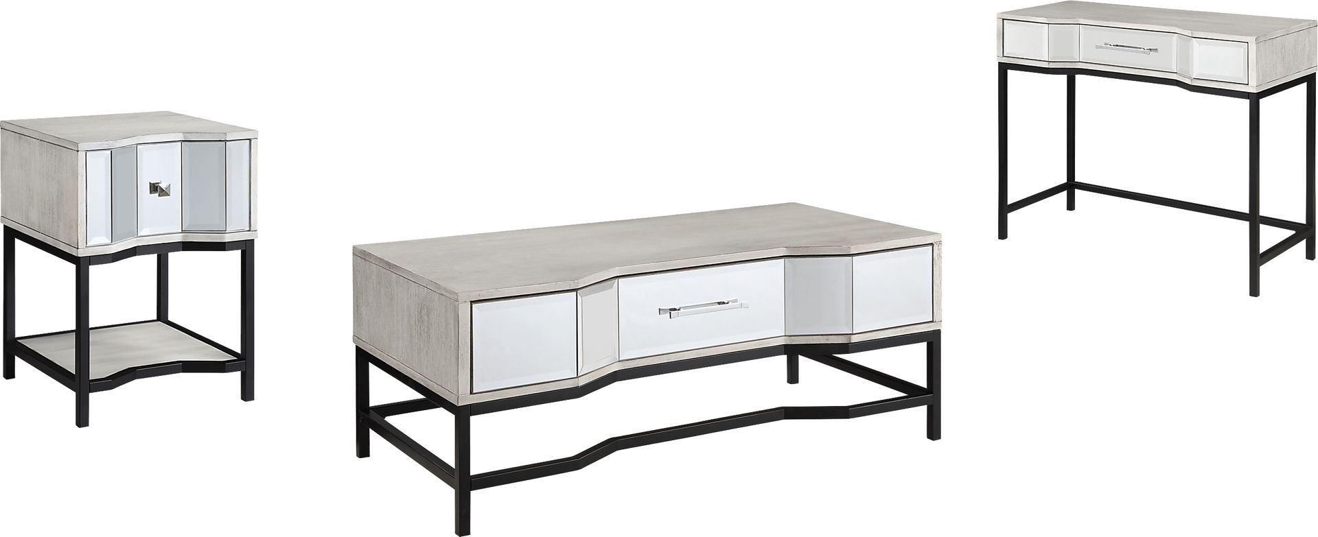 Inverleigh White Cocktail Table - Image 6