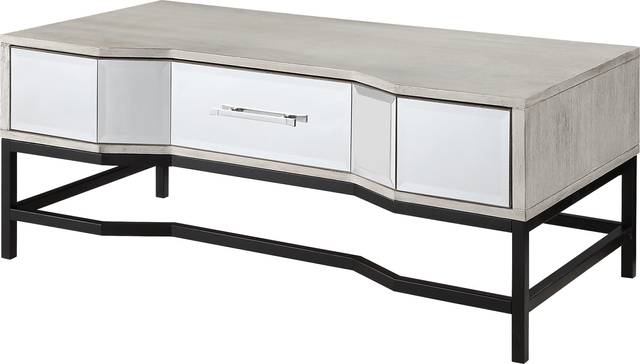 Inverleigh White Cocktail Table - Thumbnail - Image 1
