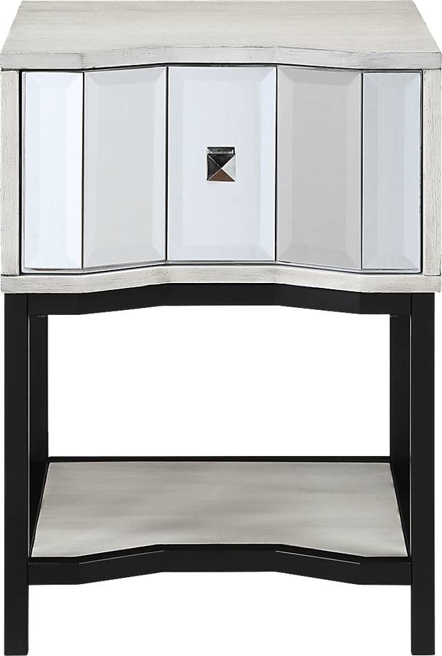 Inverleigh White End Table - Thumbnail - Image 4