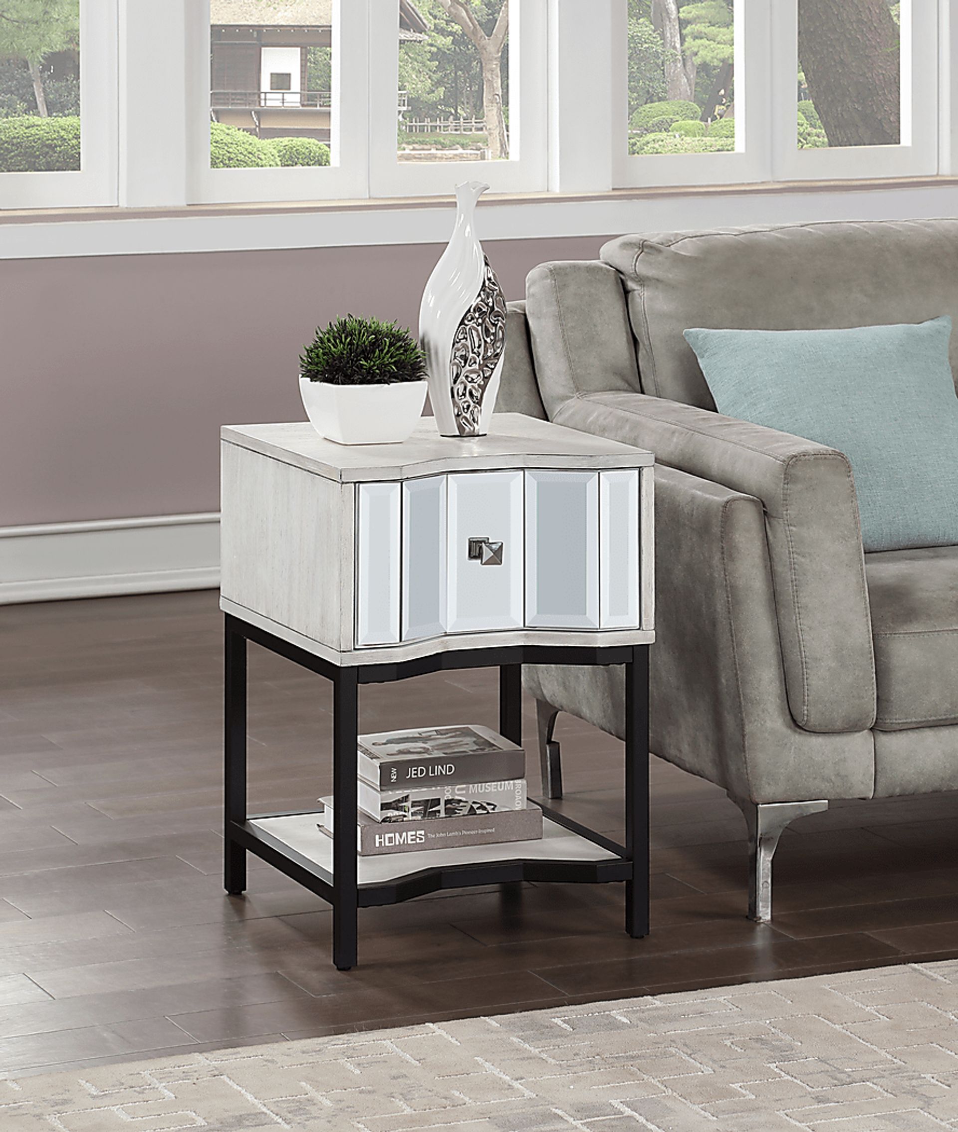 Inverleigh White End Table - Image 9