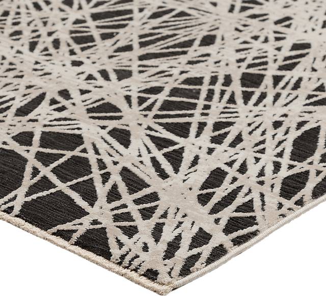 Invermere Black 5' x 8' Rug - Thumbnail - Image 4