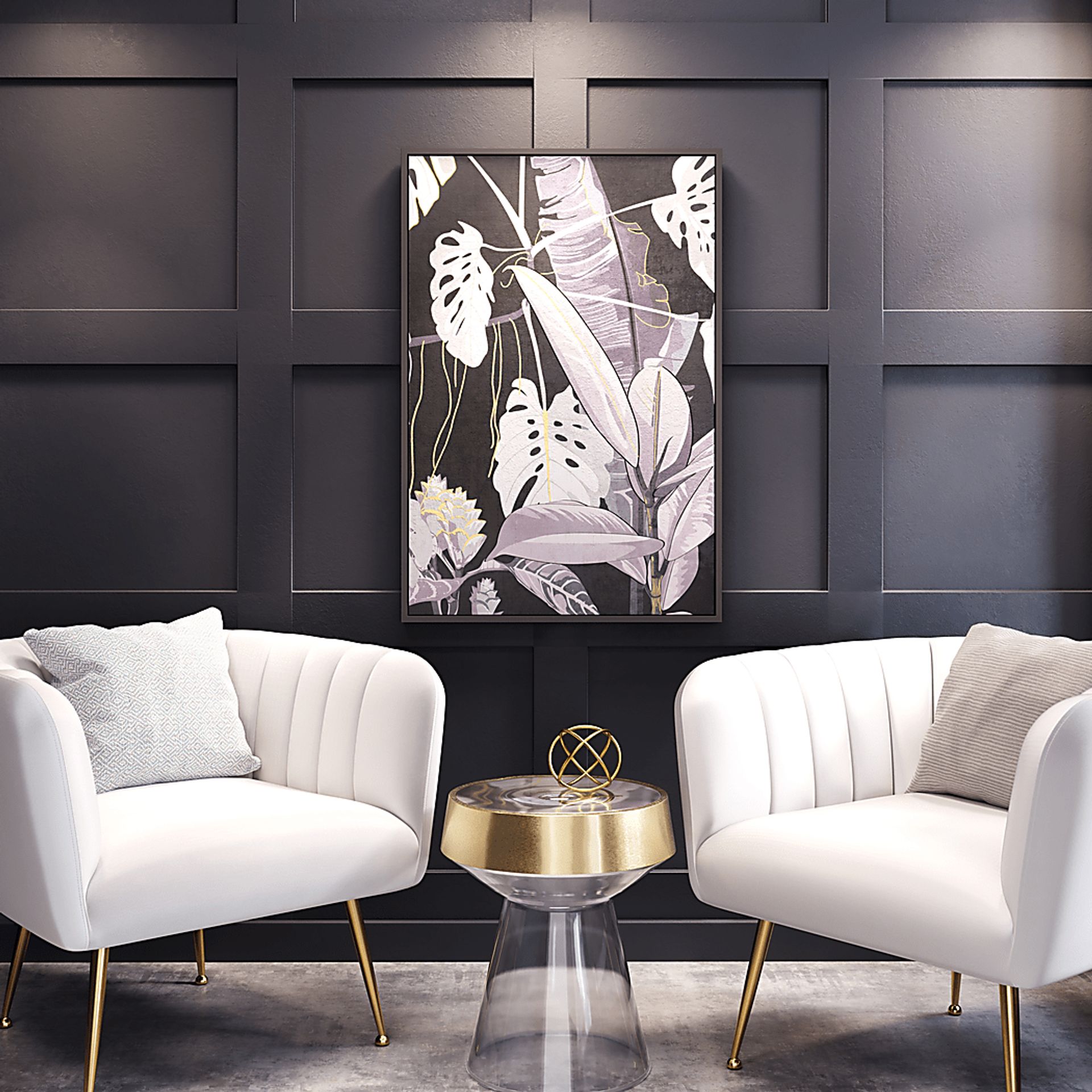 Inverrary Black Wall Art - Image 6