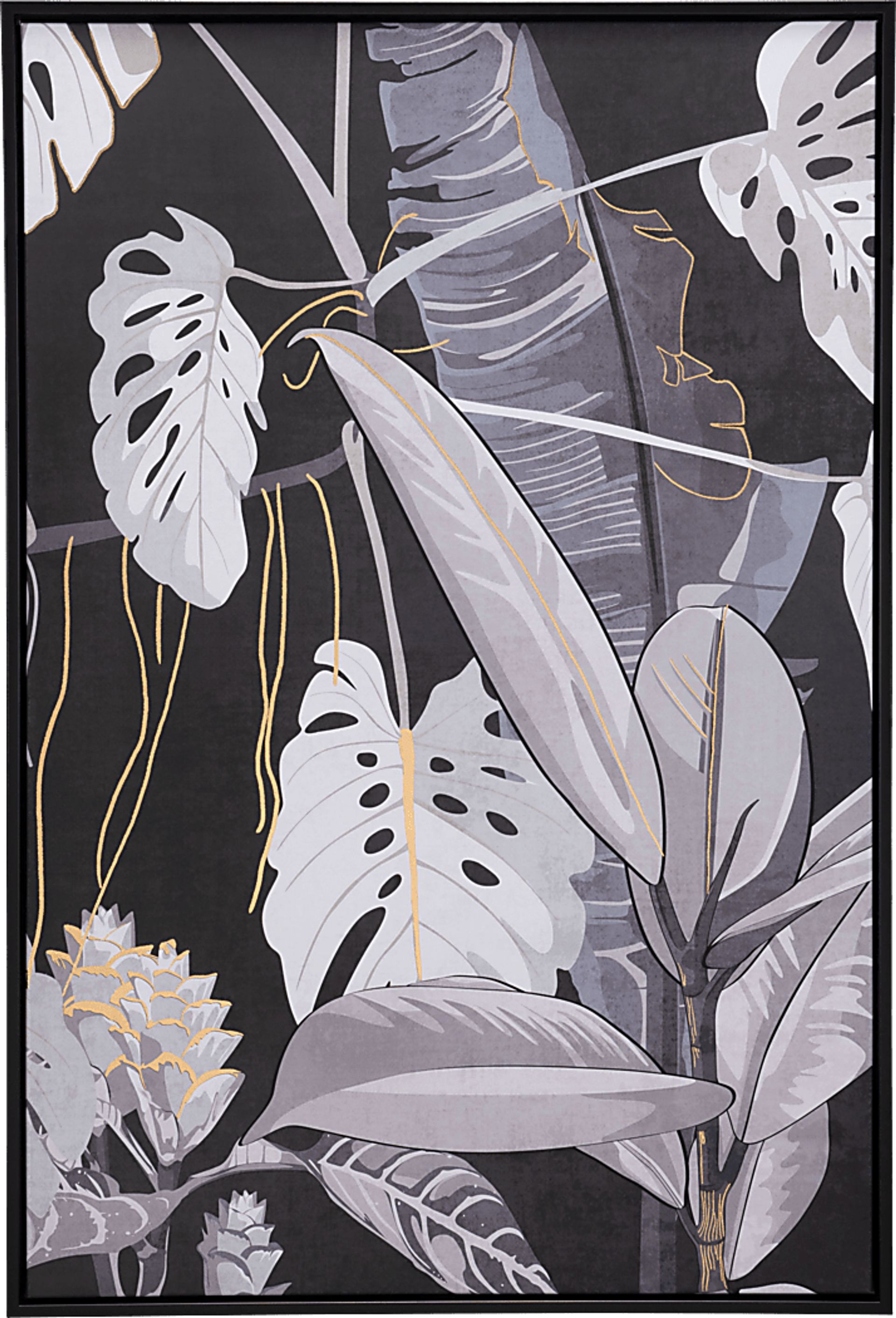 Inverrary Black Wall Art - Image 1