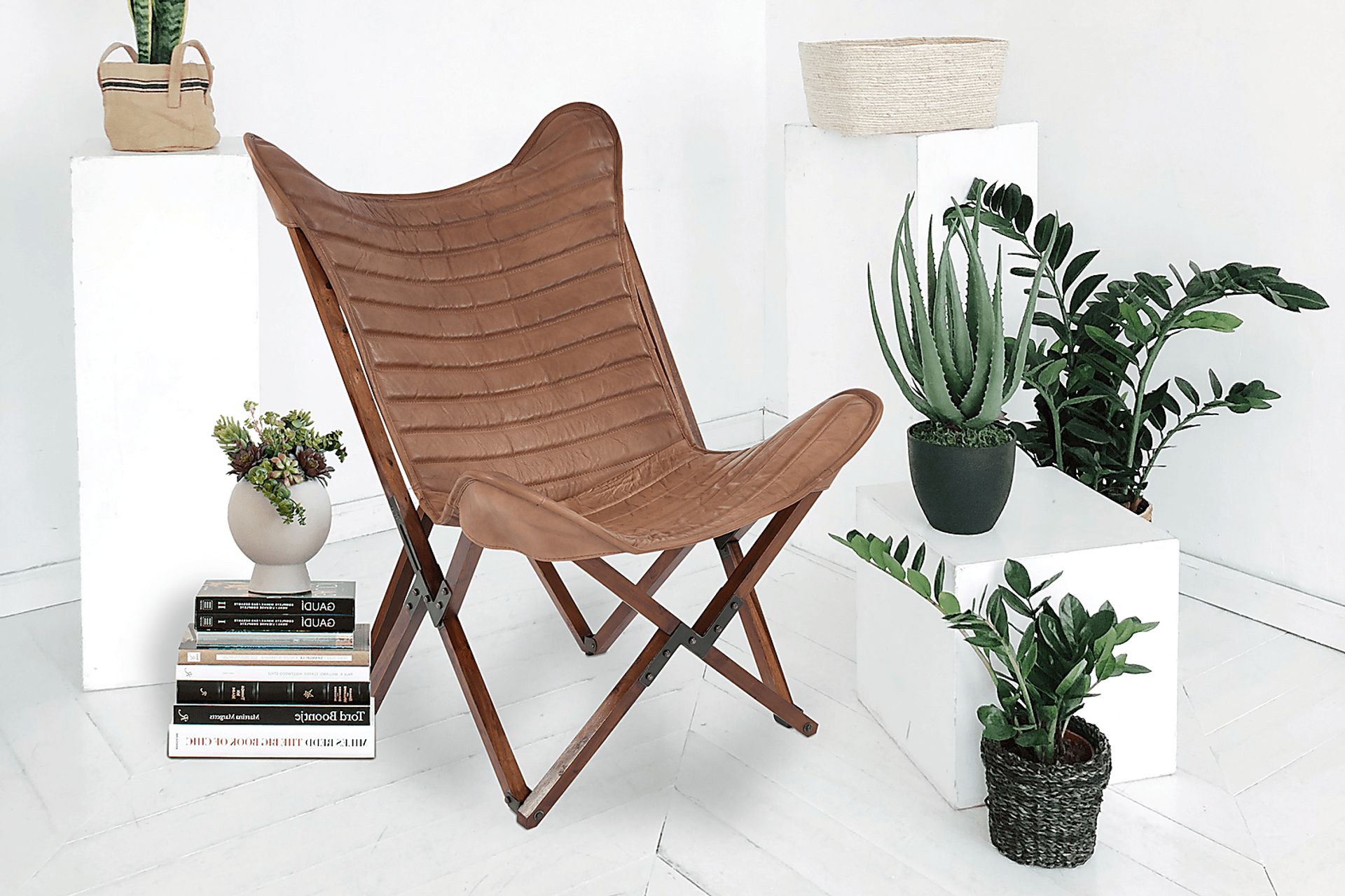 Inyo Brown Accent Chair - Image 8