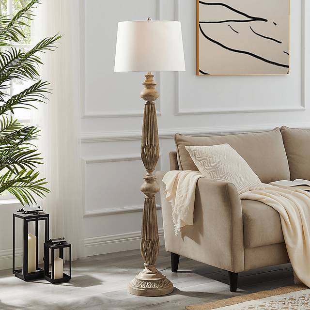 Ipco Estates Brown Floor Lamp - Thumbnail - Image 2