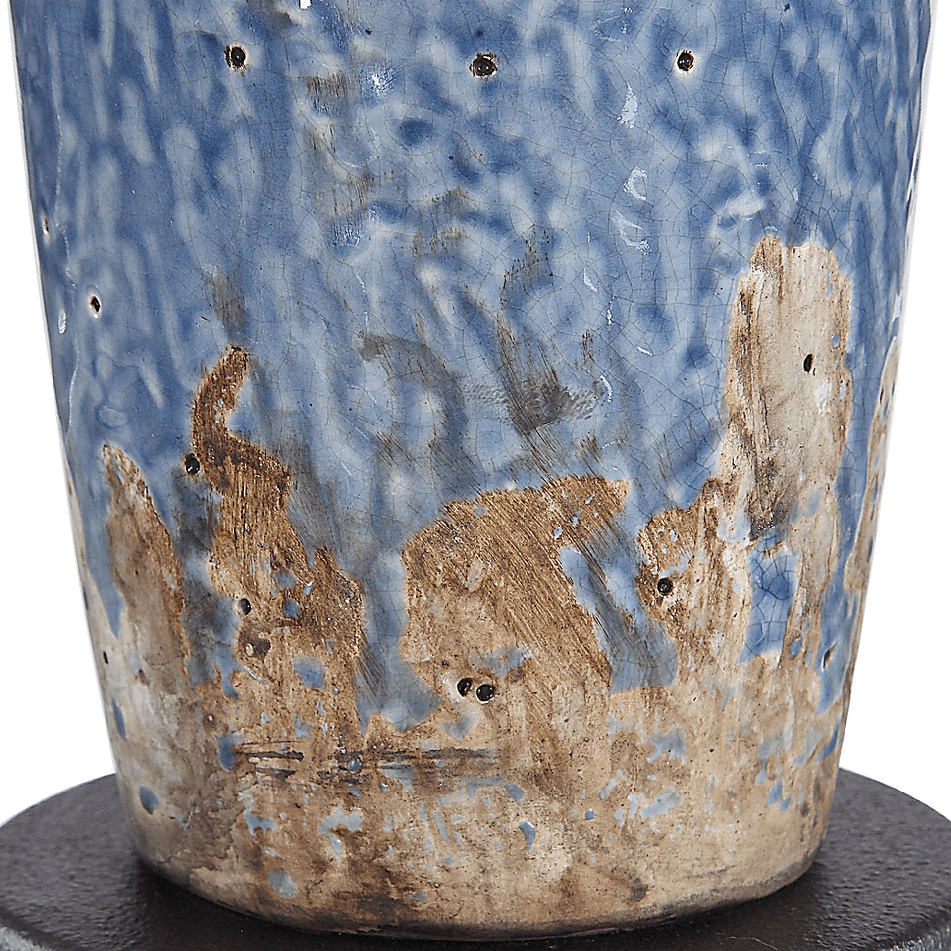 Ira Lane Blue Lamp - Image 3