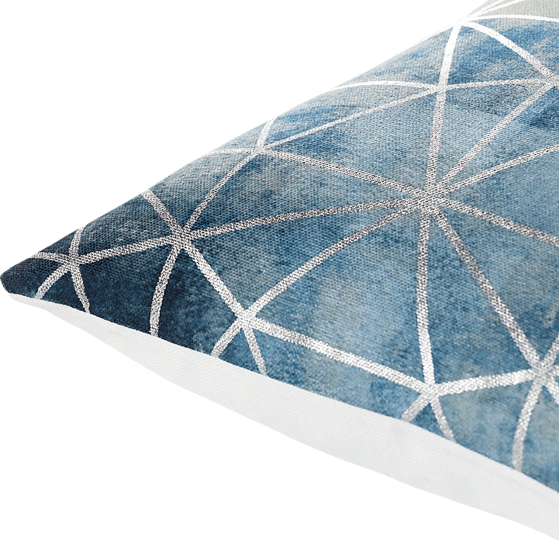 Iraida Aqua Accent Pillow - Image 3
