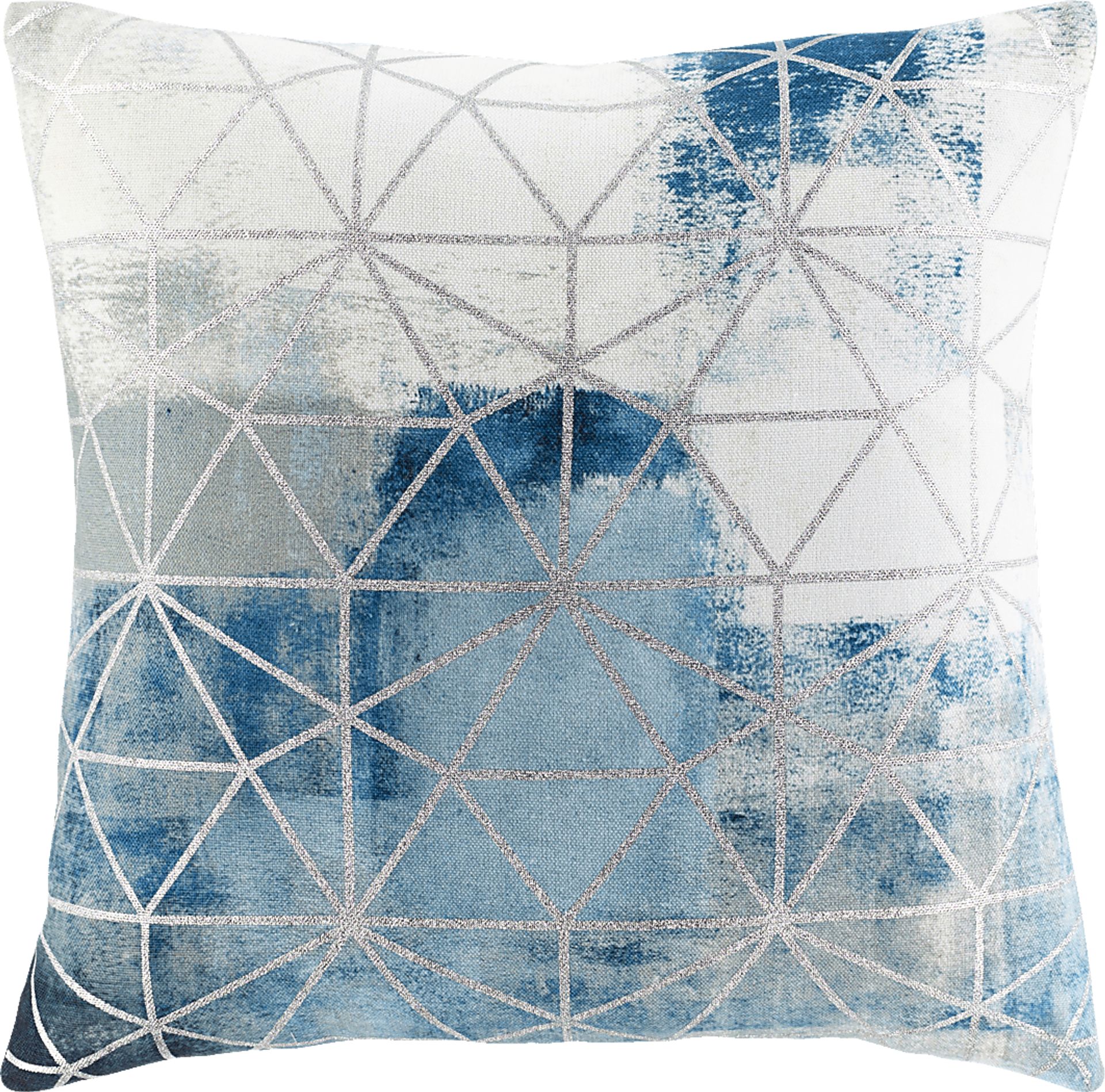 Iraida Aqua Accent Pillow - Image 1