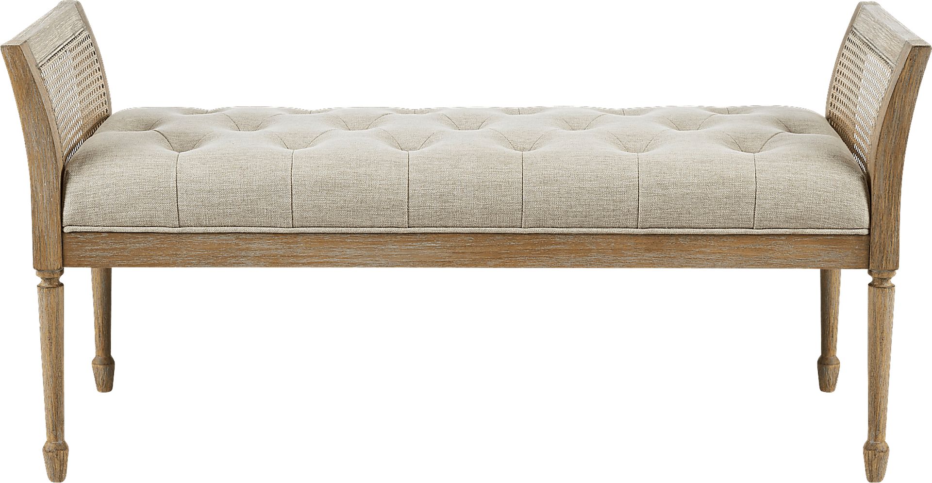 Iralou Natural Accent Bench - Image 2