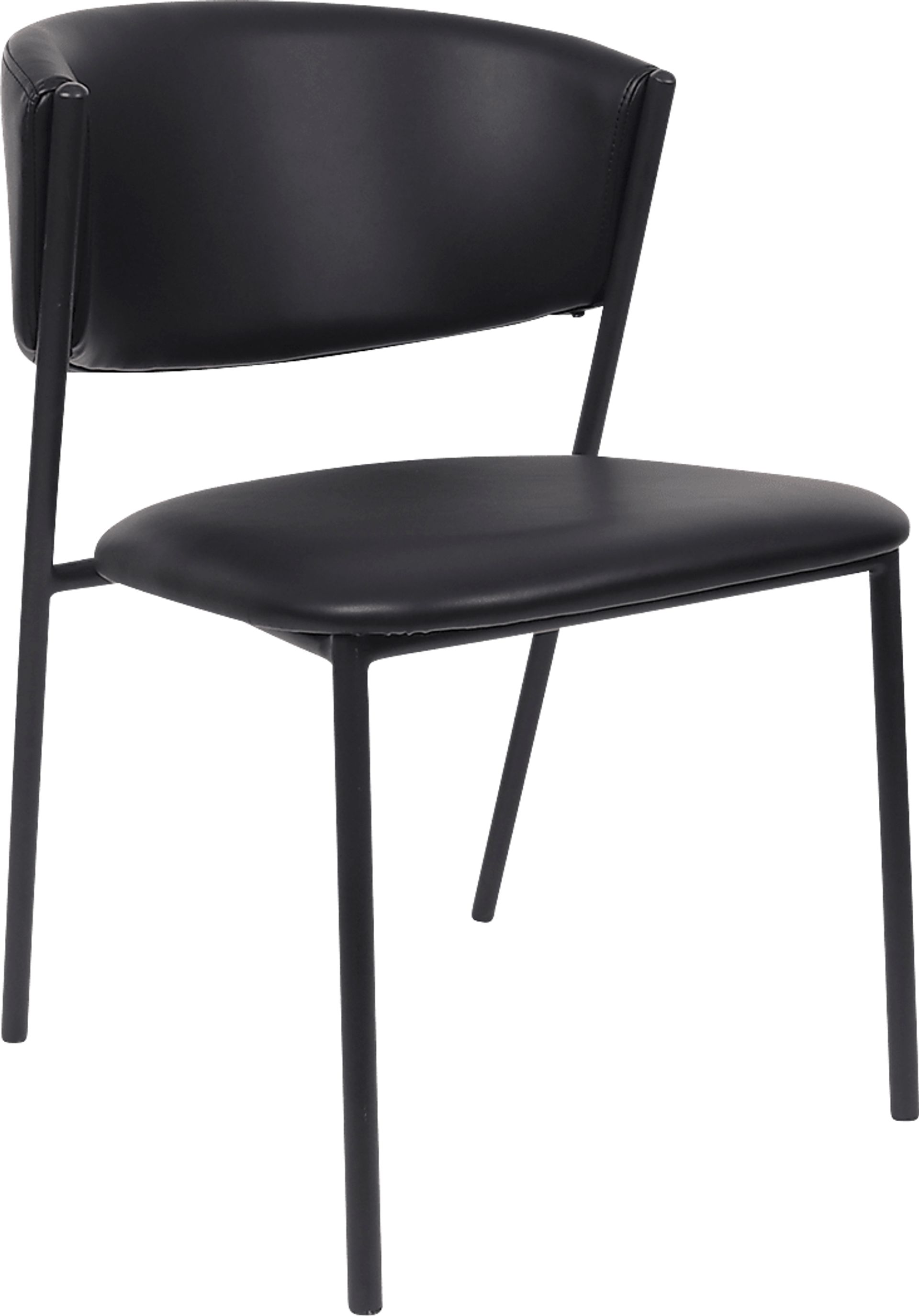 Iramse Black Side Chair, Set of 4 - Image 6