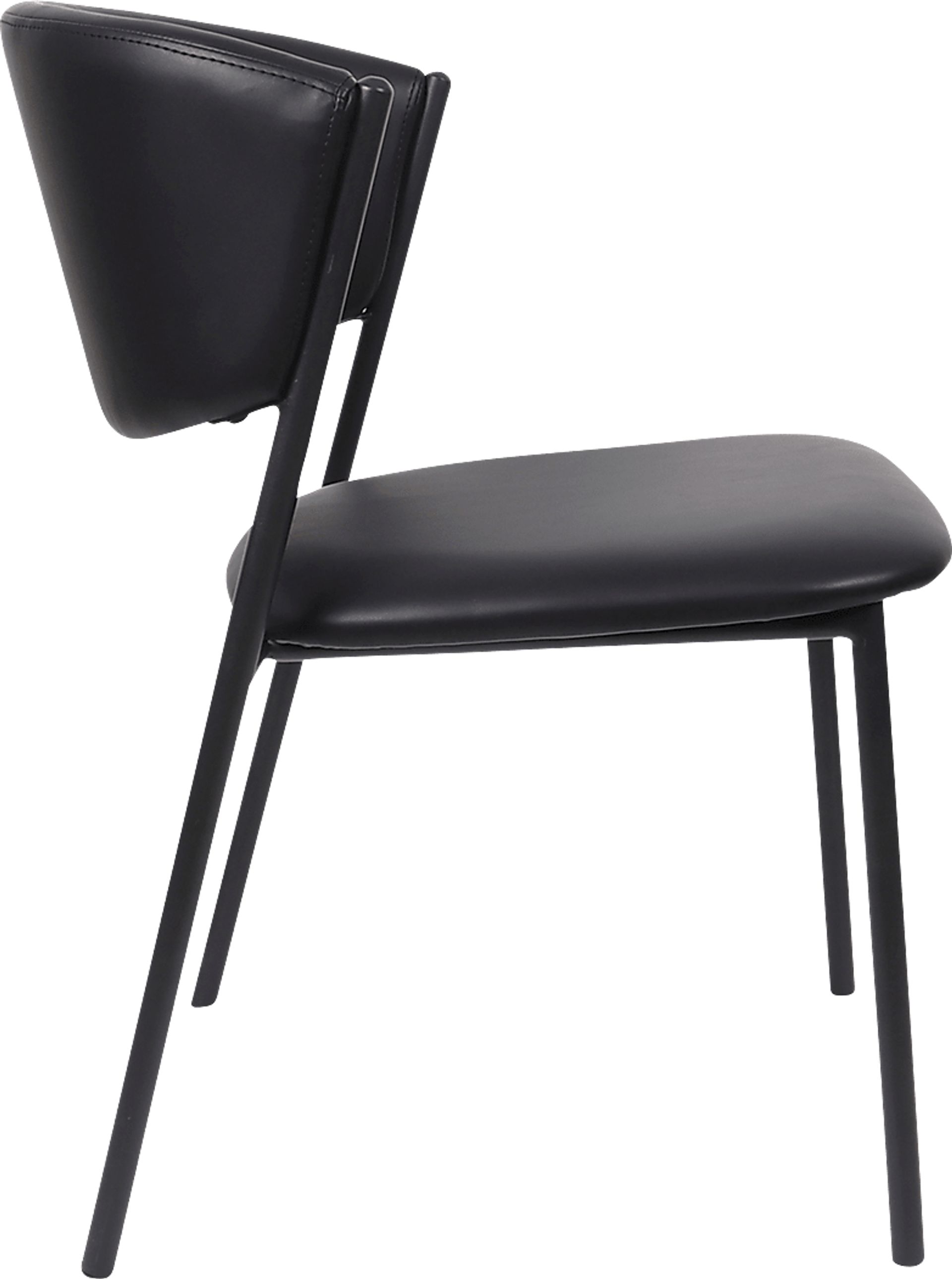 Iramse Black Side Chair, Set of 4 - Image 7