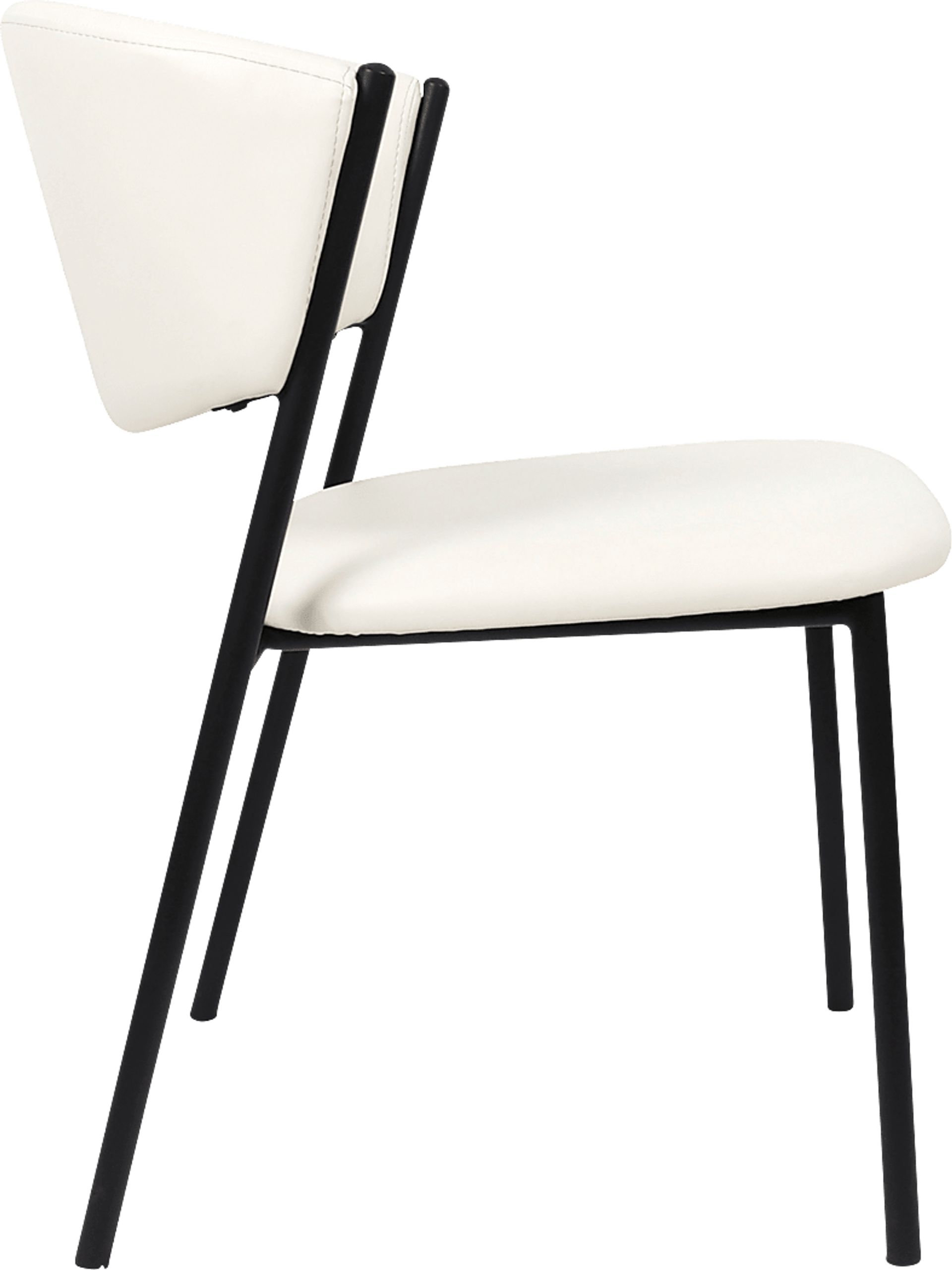 Iramse White Side Chair, Set of 4 - Image 4