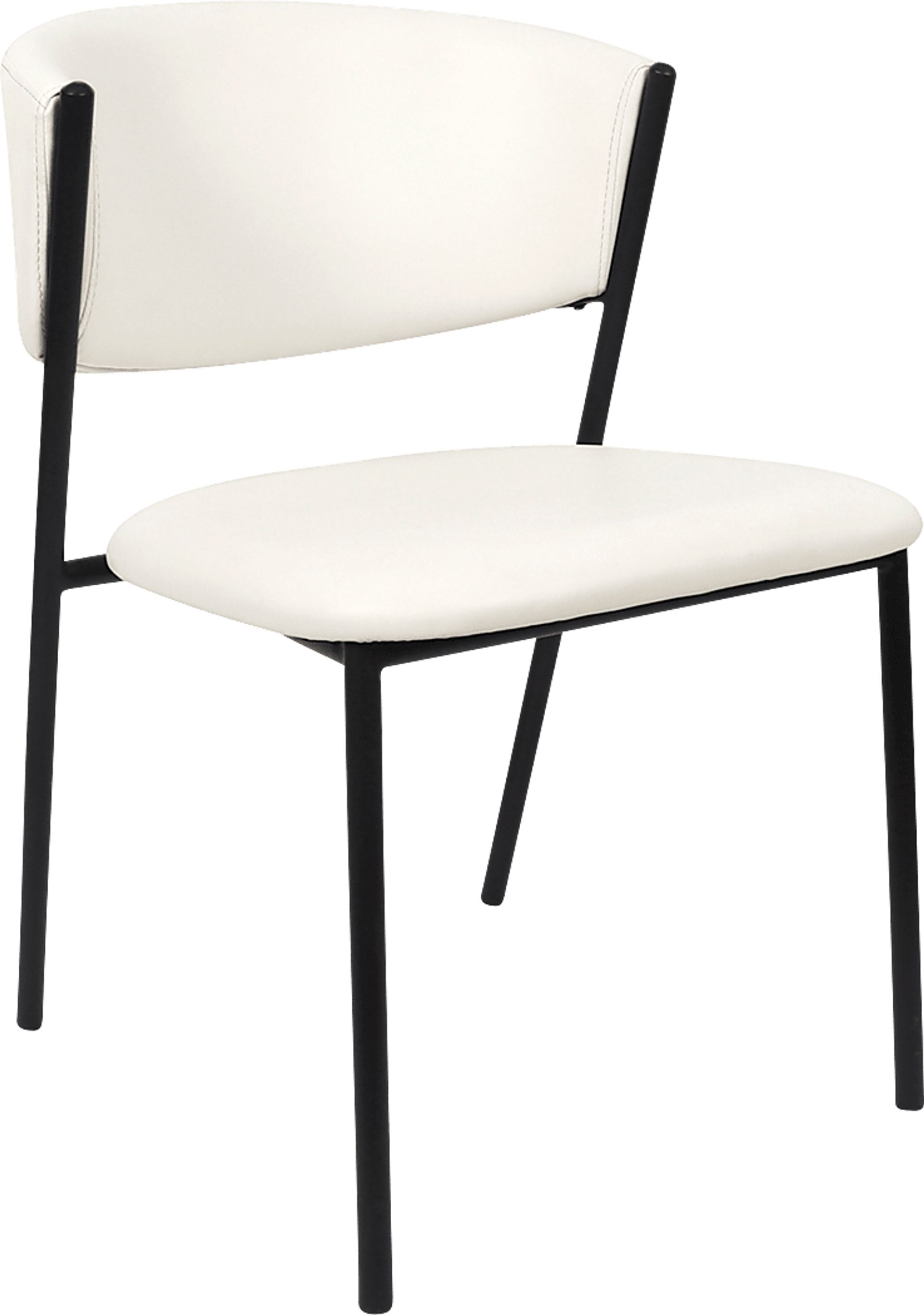 Iramse White Side Chair, Set of 4 - Image 5