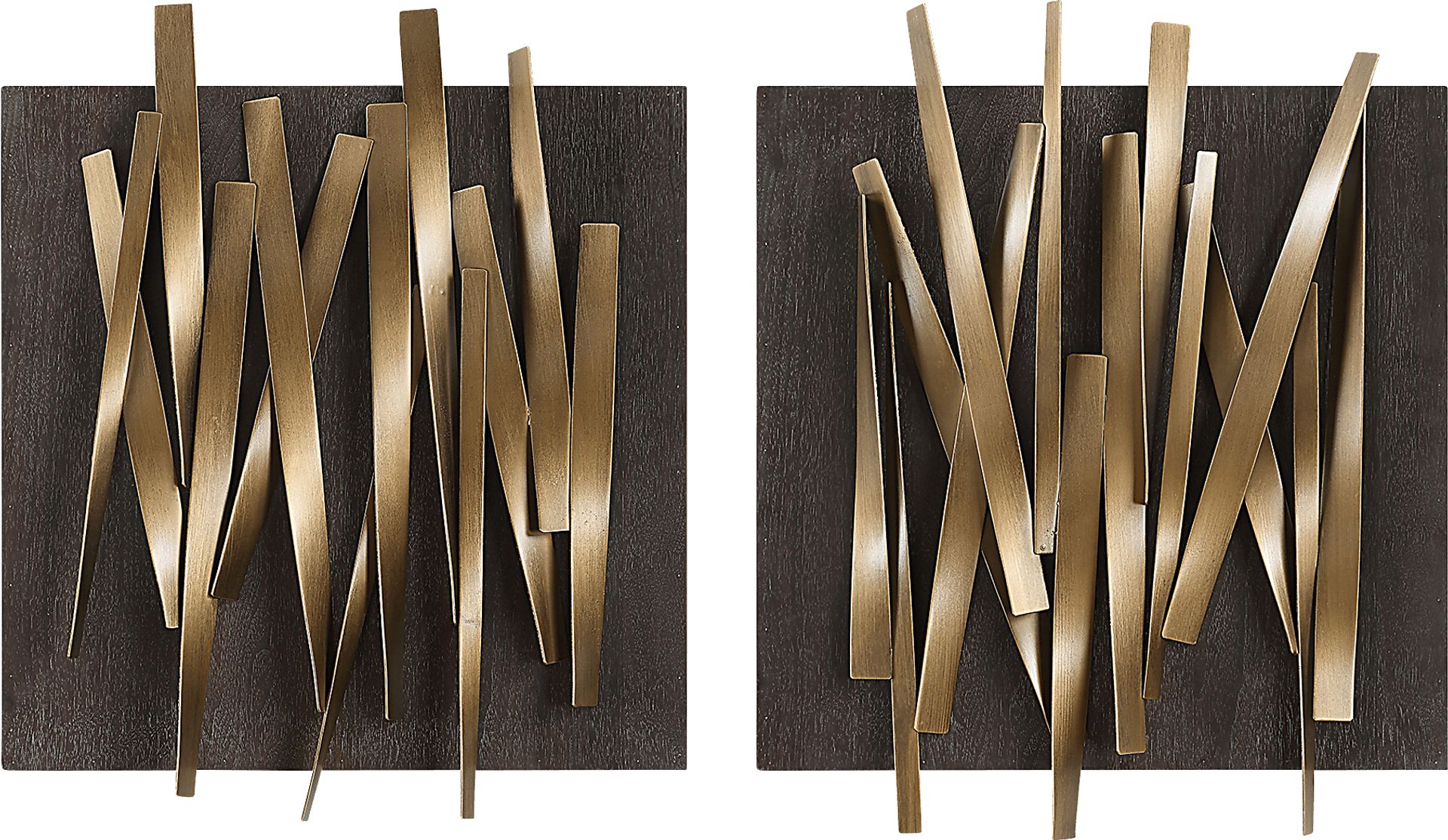 Irena Gold Wall Decor, Set of 2 - Image 1