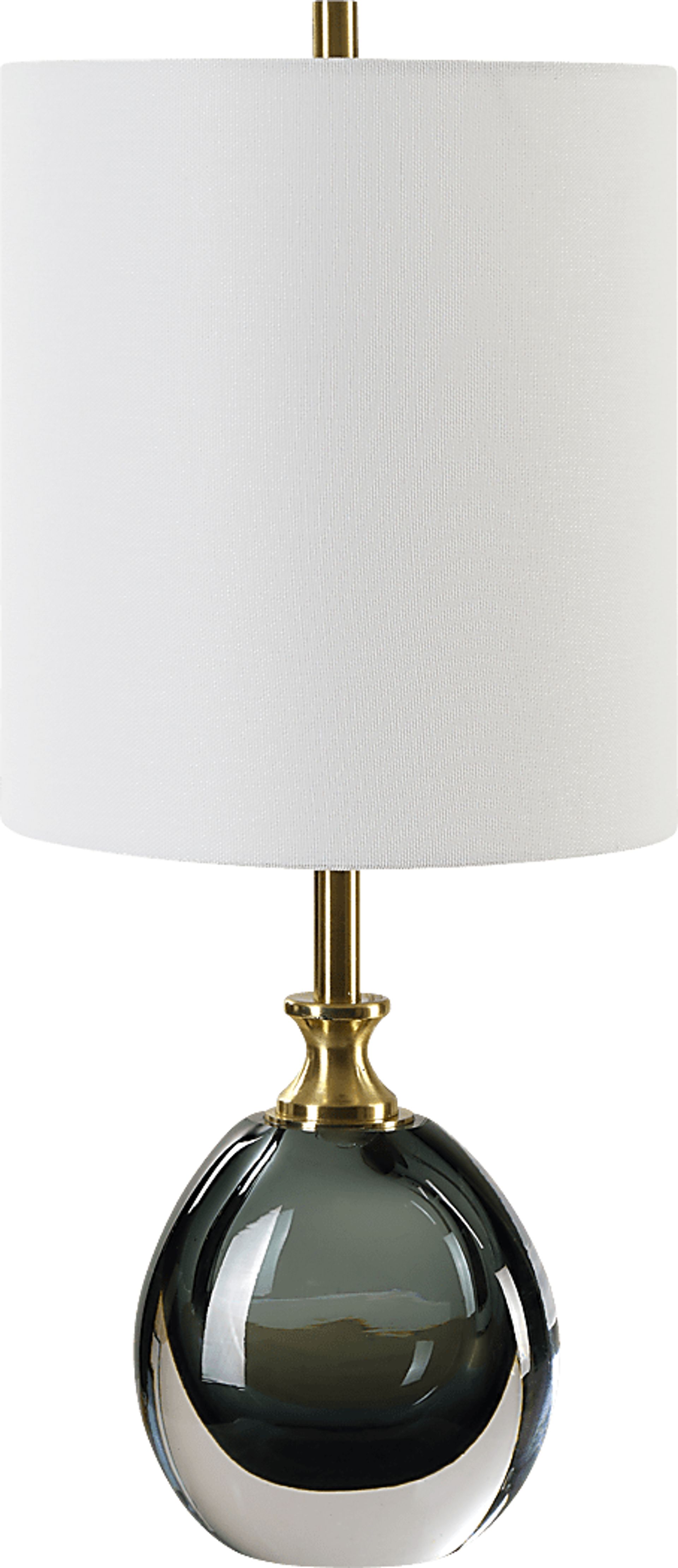 Irene Hills Teal Lamp - Image 1