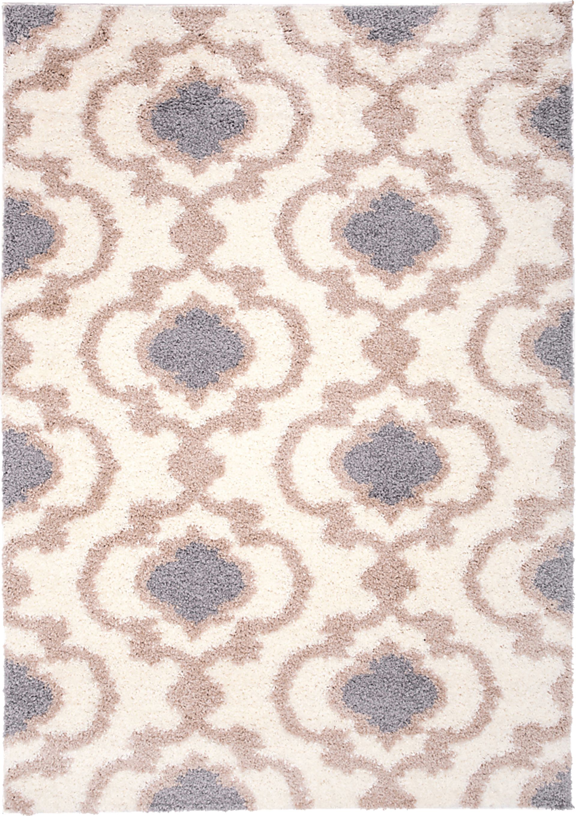 Irenee Cream 3'3 x 5' Rug - Image 1