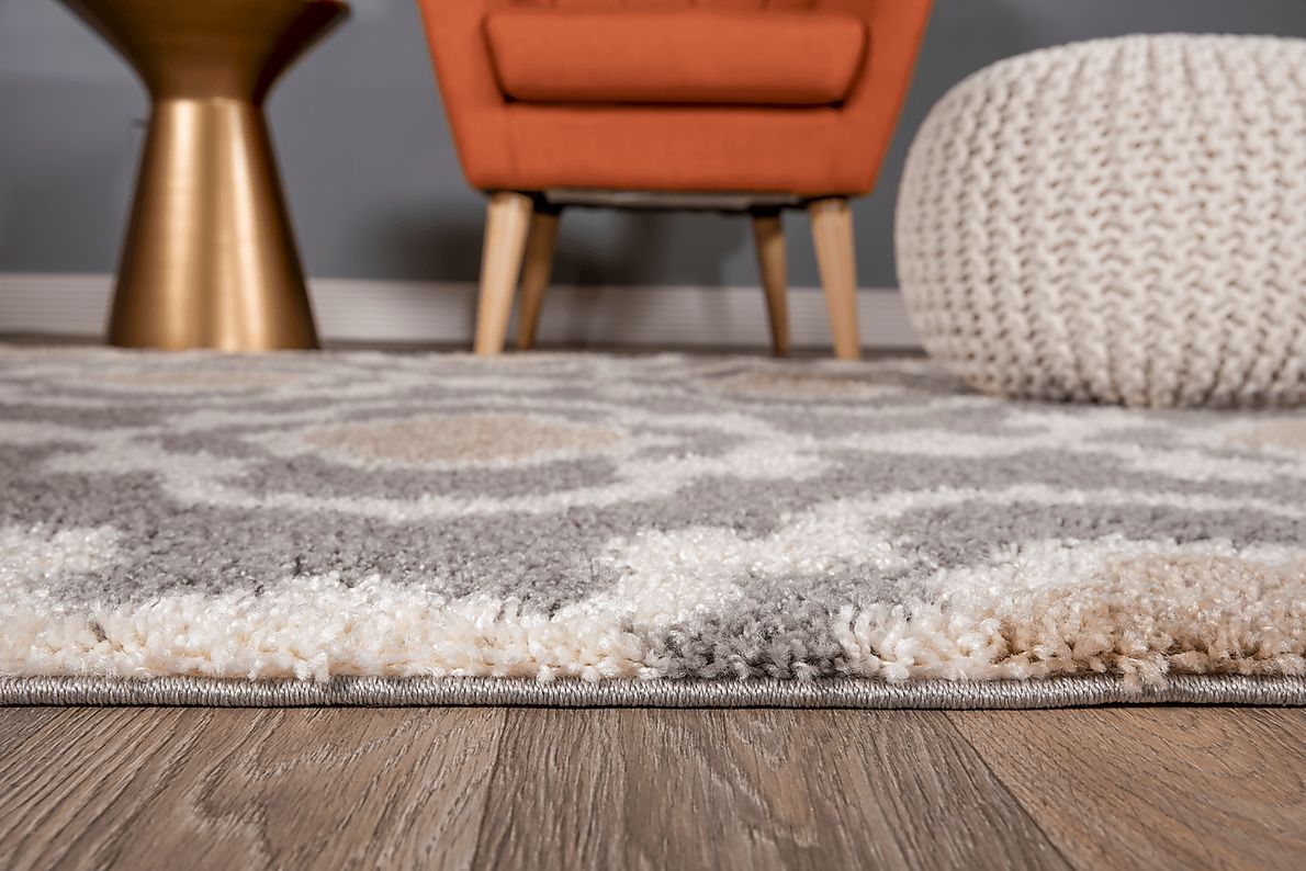 Irenee Gray 3'3 x 5' Rug