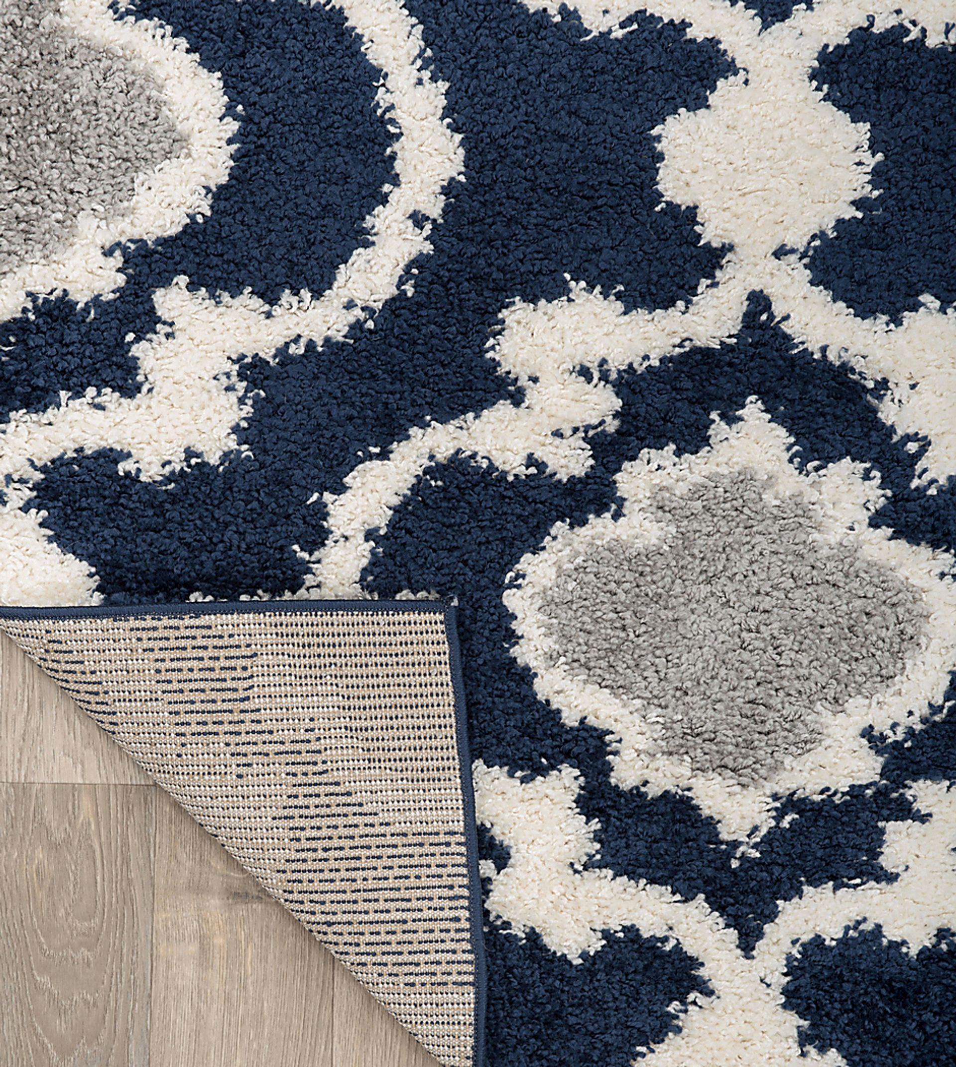 Irenee Navy 5'3 x 7'3 Rug - Image 2