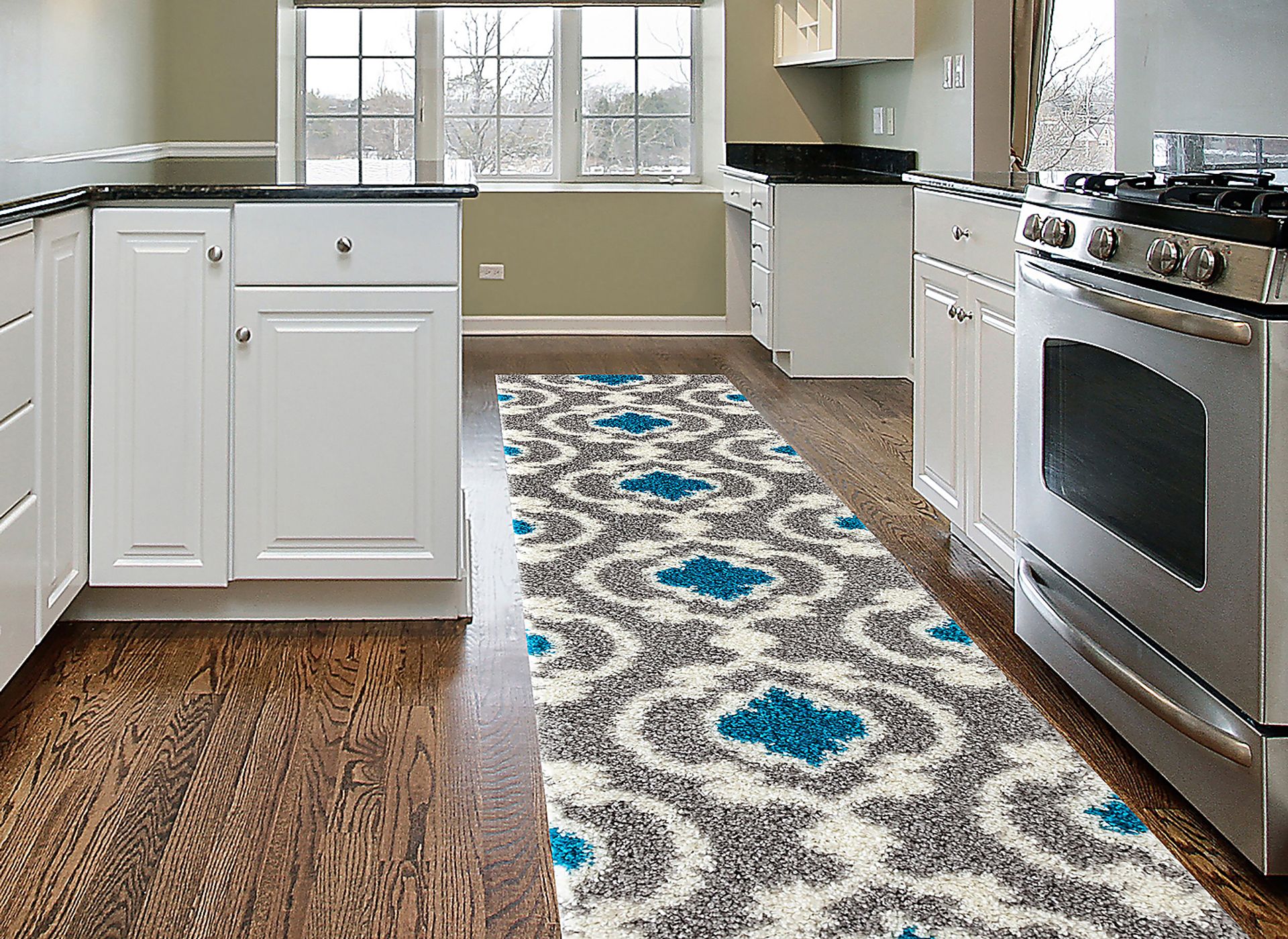 Irenee Turquoise 2' x 7'2 Runner Rug - Image 3