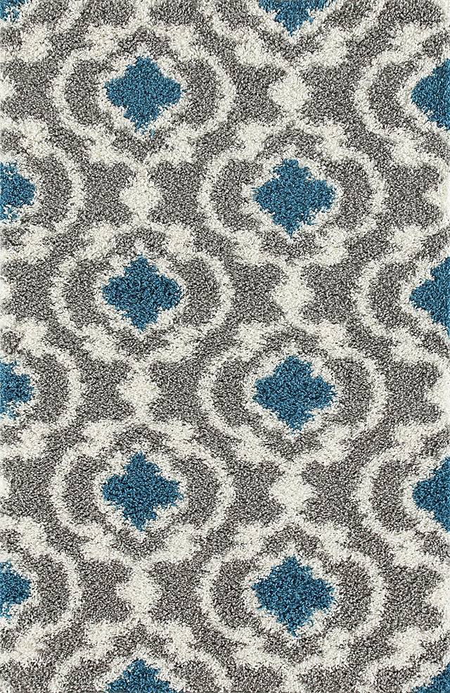 Irenee Turquoise 3'3 x 5' Rug - Thumbnail - Image 1