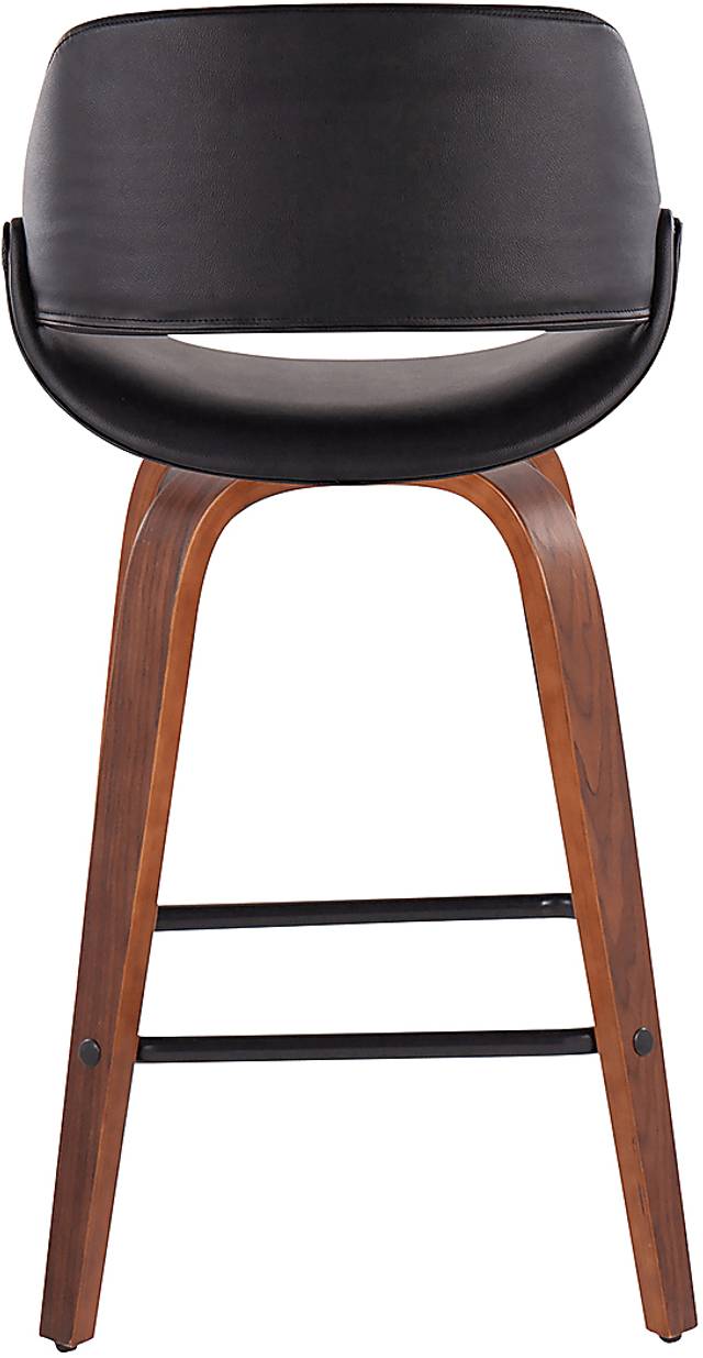 Irenor Black Counter Height Stool, Set of 2 - Thumbnail - Image 5