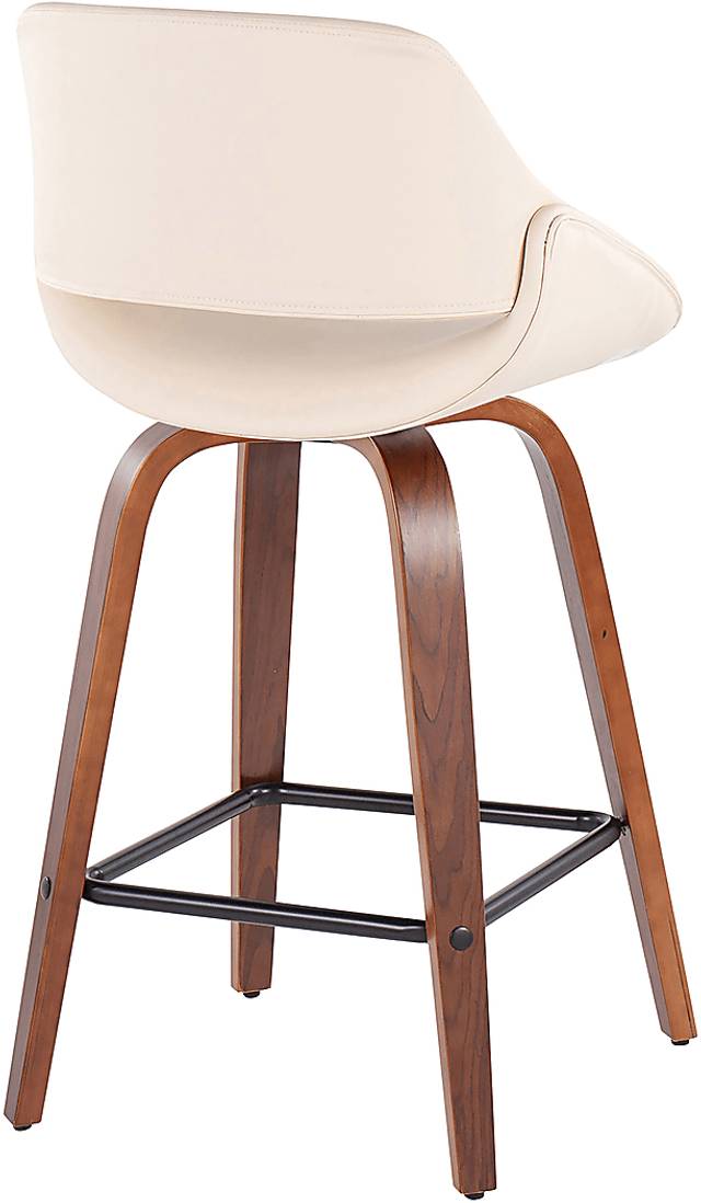 Irenor Cream Counter Height Stool, Set of 2 - Thumbnail - Image 4