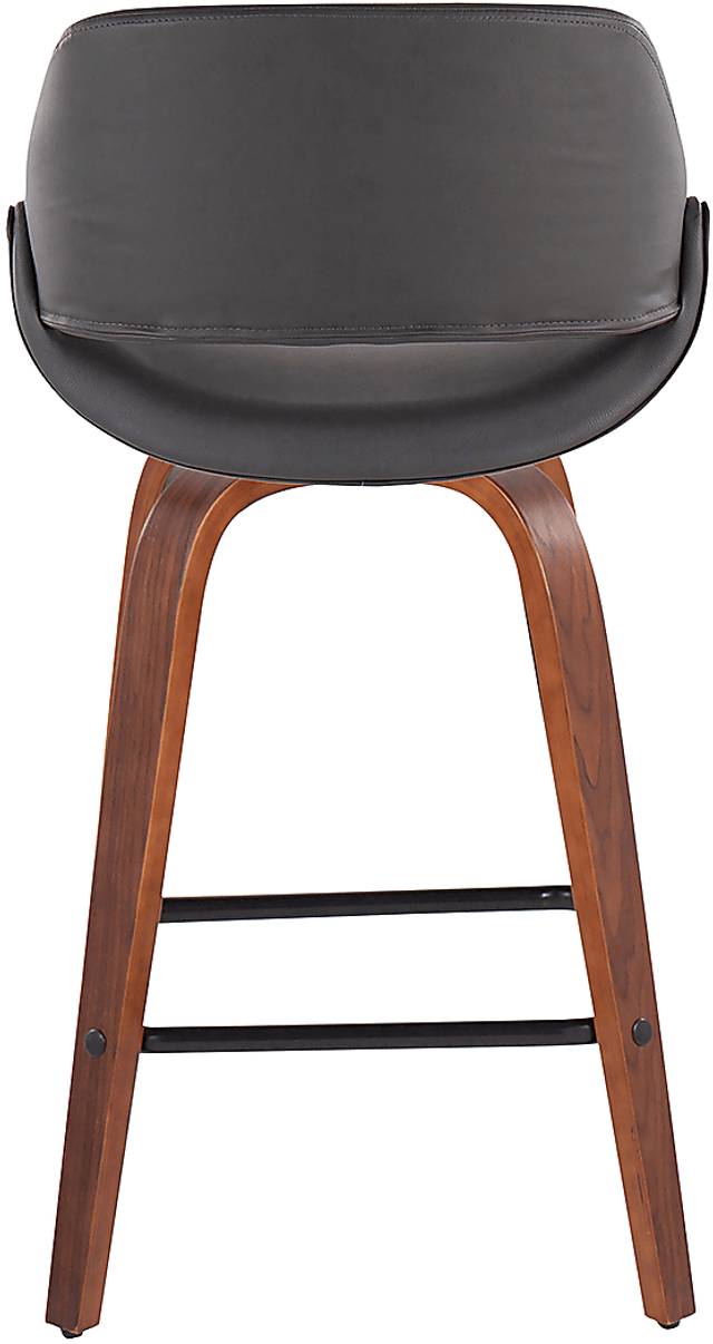 Irenor Gray Counter Height Stool, Set of 2 - Thumbnail - Image 5