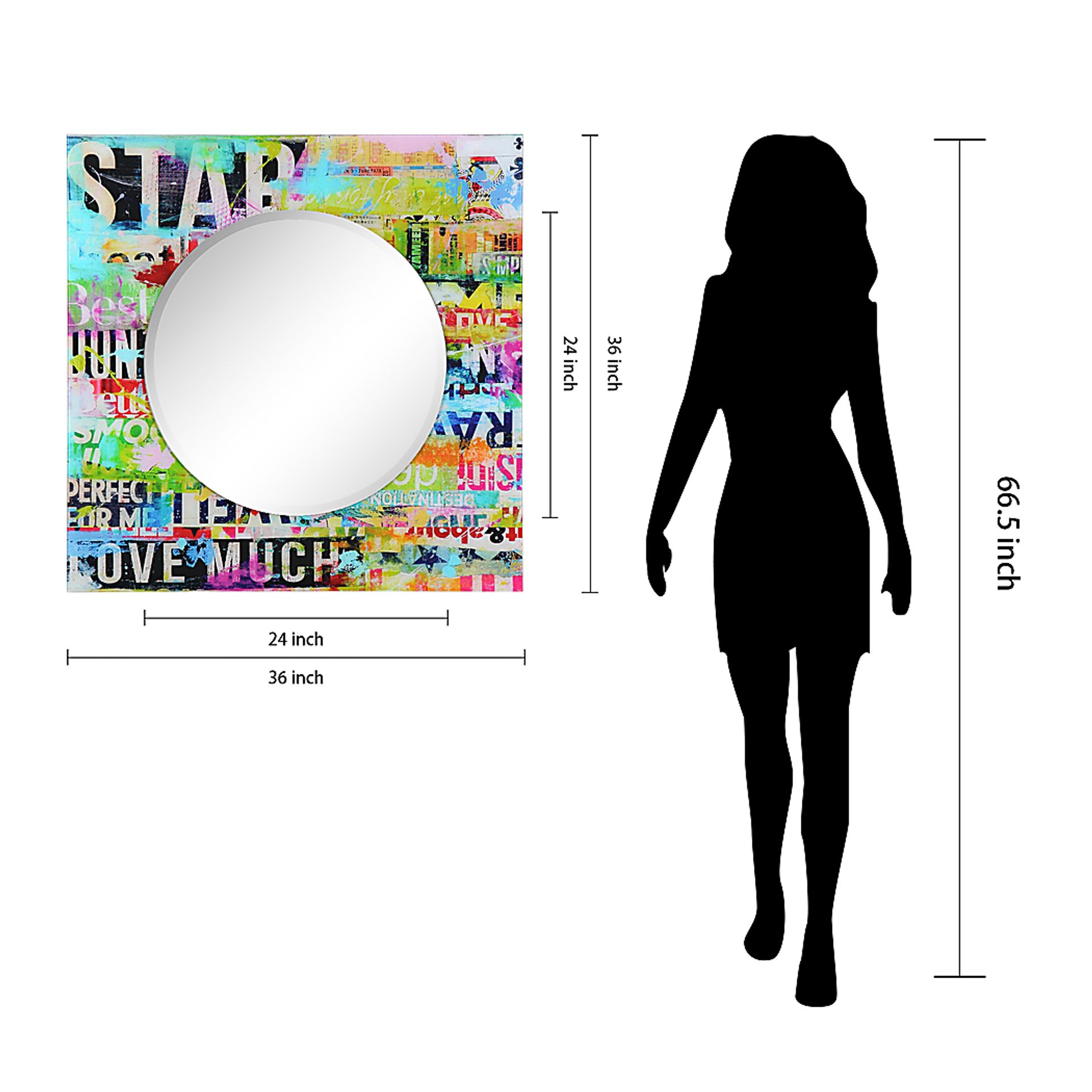 Irissa Multi Square Mirror - Image 8
