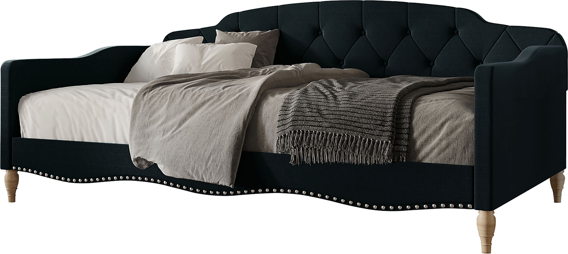 Iroby Charcoal Twin Daybed