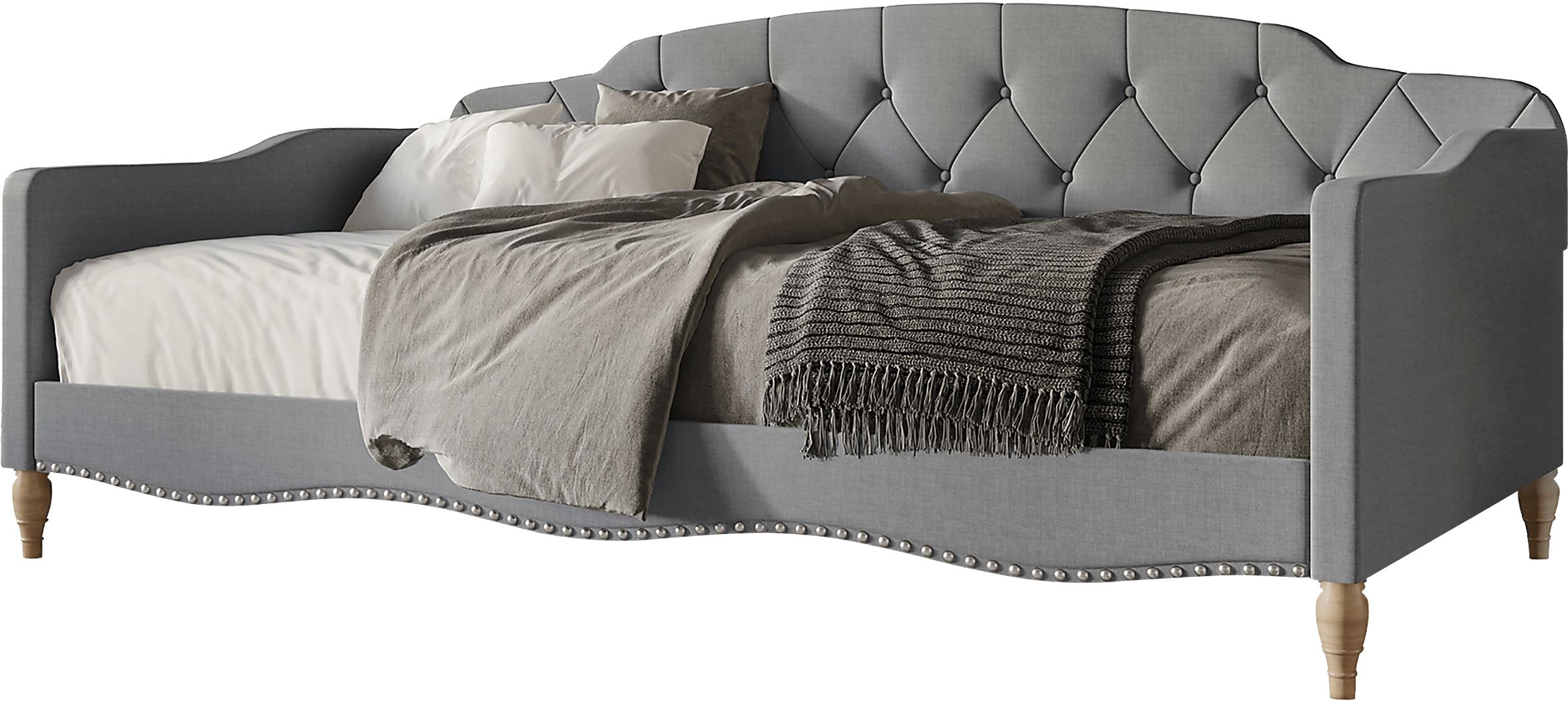 Iroby Light Gray Twin Daybed