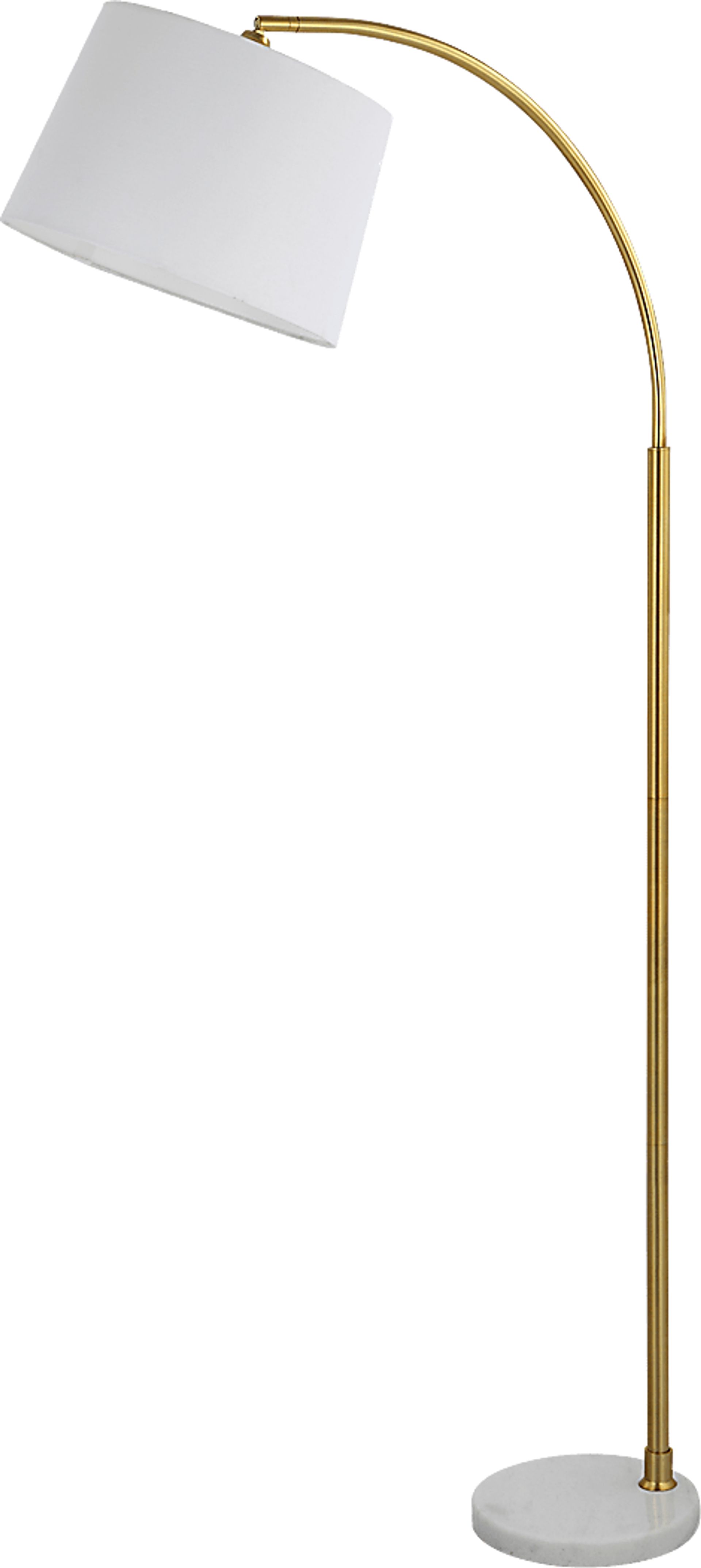 Irone Estates Gold Floor Lamp - Image 7