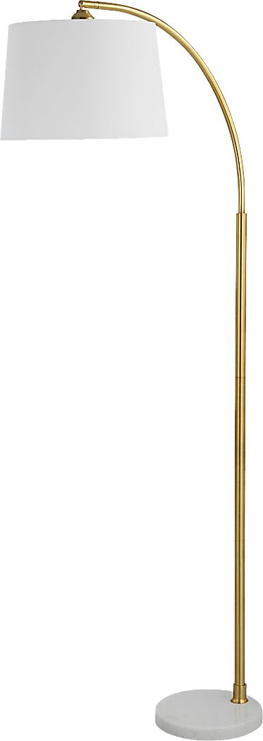 Irone Estates Gold Floor Lamp
