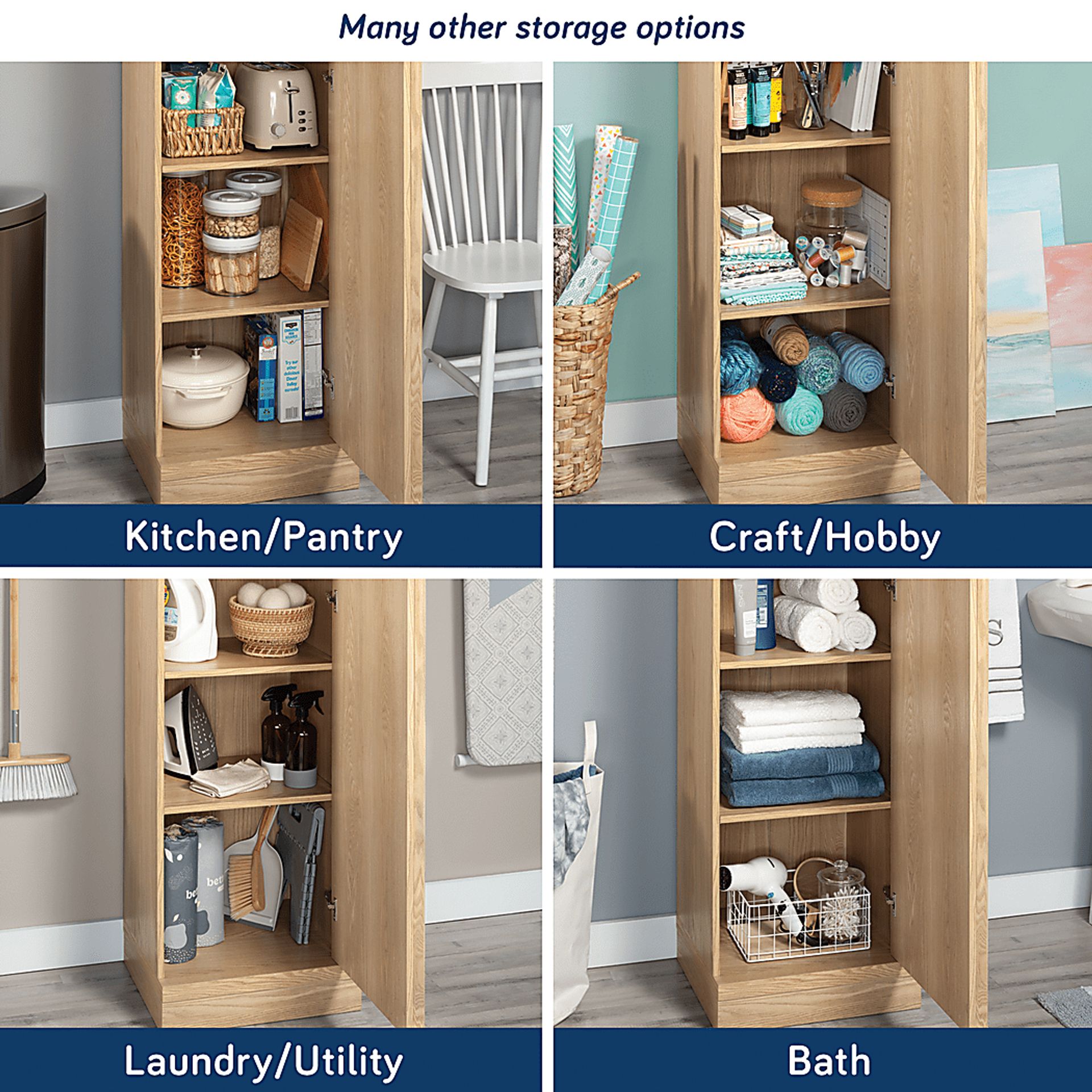 Ironhouse Brown Storage Cabinet - Image 3