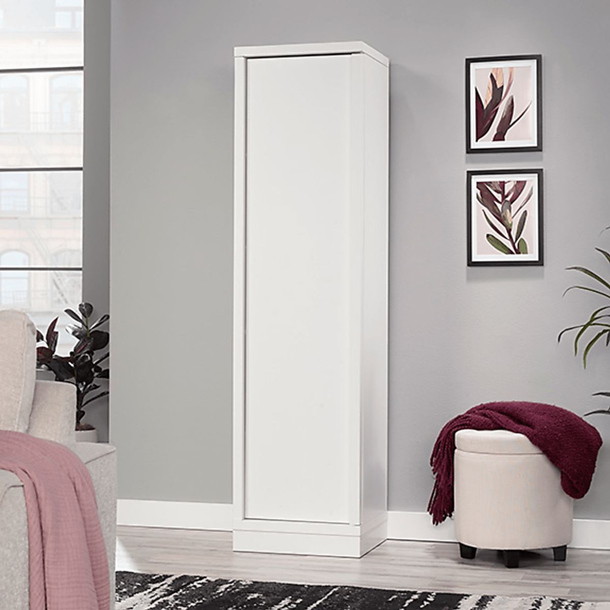 Ironhouse White Colors,White Storage Cabinet | Rooms to Go