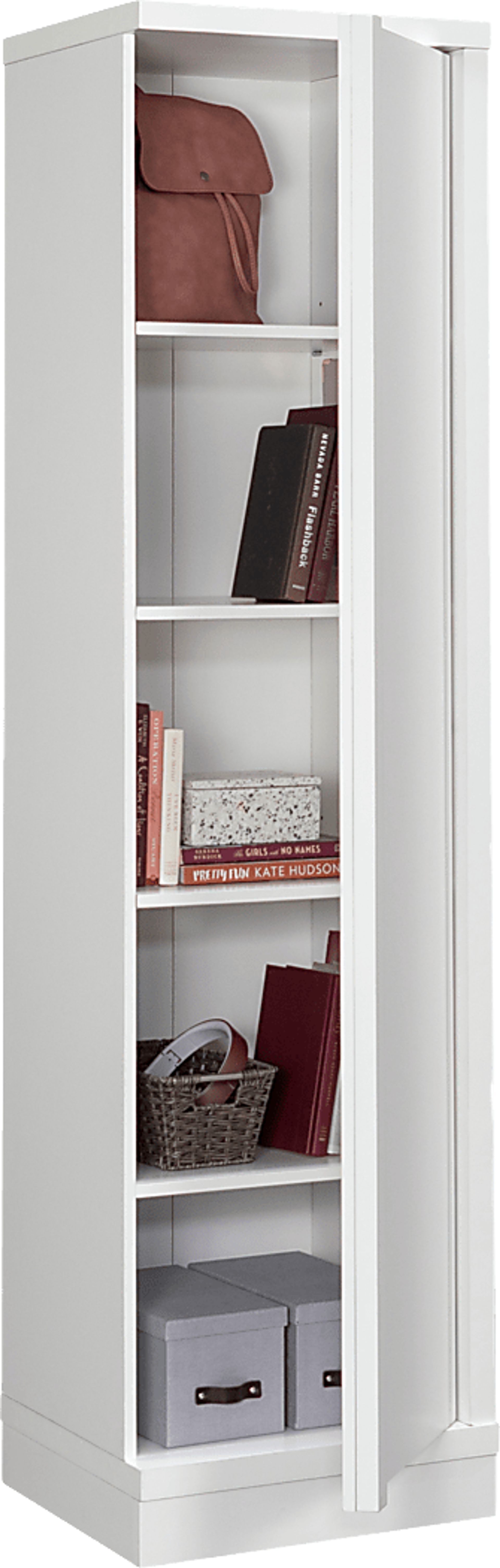 Ironhouse White Storage Cabinet - Image 4