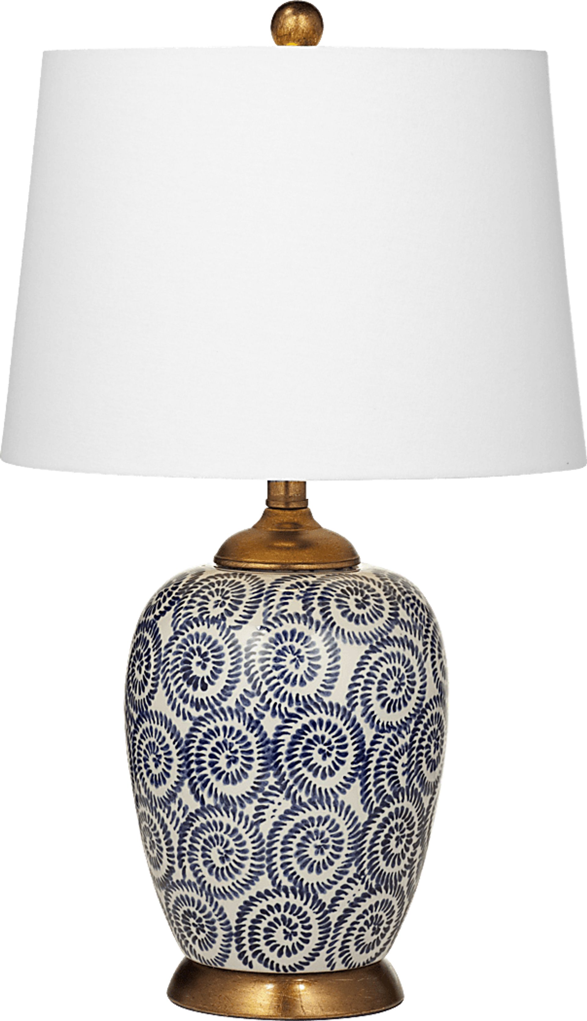 Ironton Drive Blue Lamp - Image 1