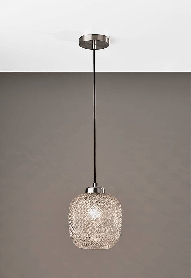 Iroquois Loop Brushed Steel Pendant - Thumbnail - Image 2