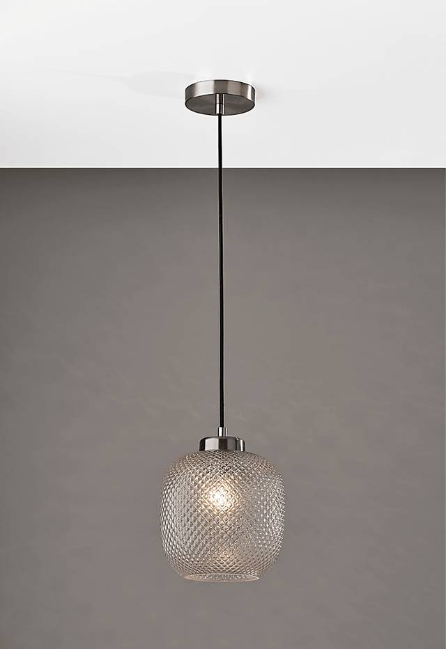 Iroquois Loop Brushed Steel Pendant - Thumbnail - Image 4