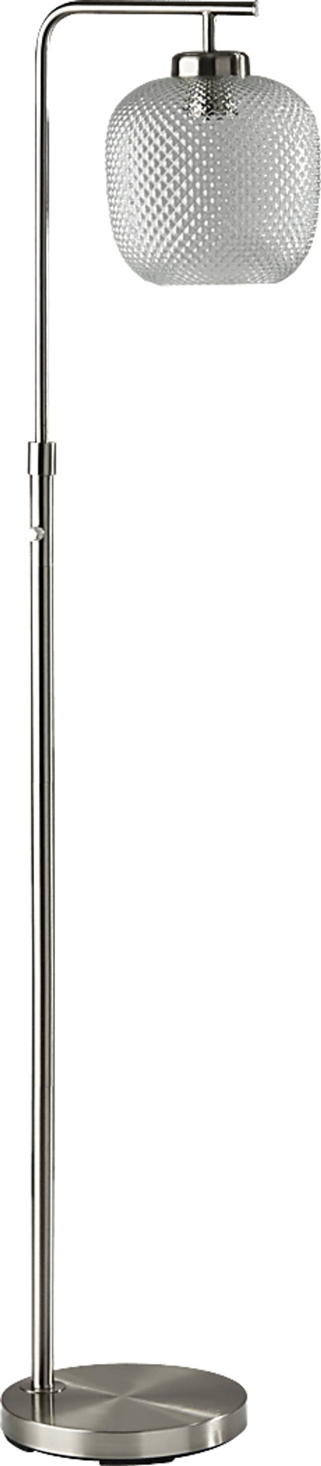 Iroquois Loop Clear Glass Floor  Lamp - Thumbnail - Image 1