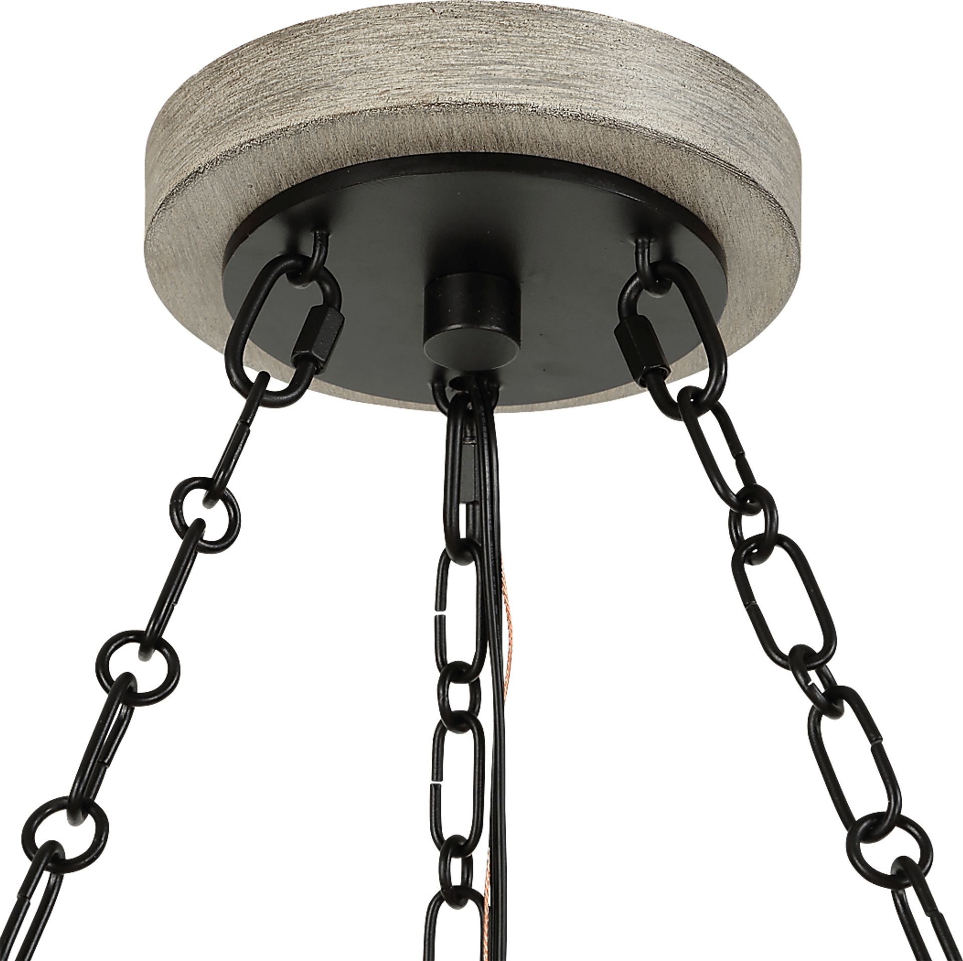 Irribo Black Indoor/Outdoor Chandelier - Image 4