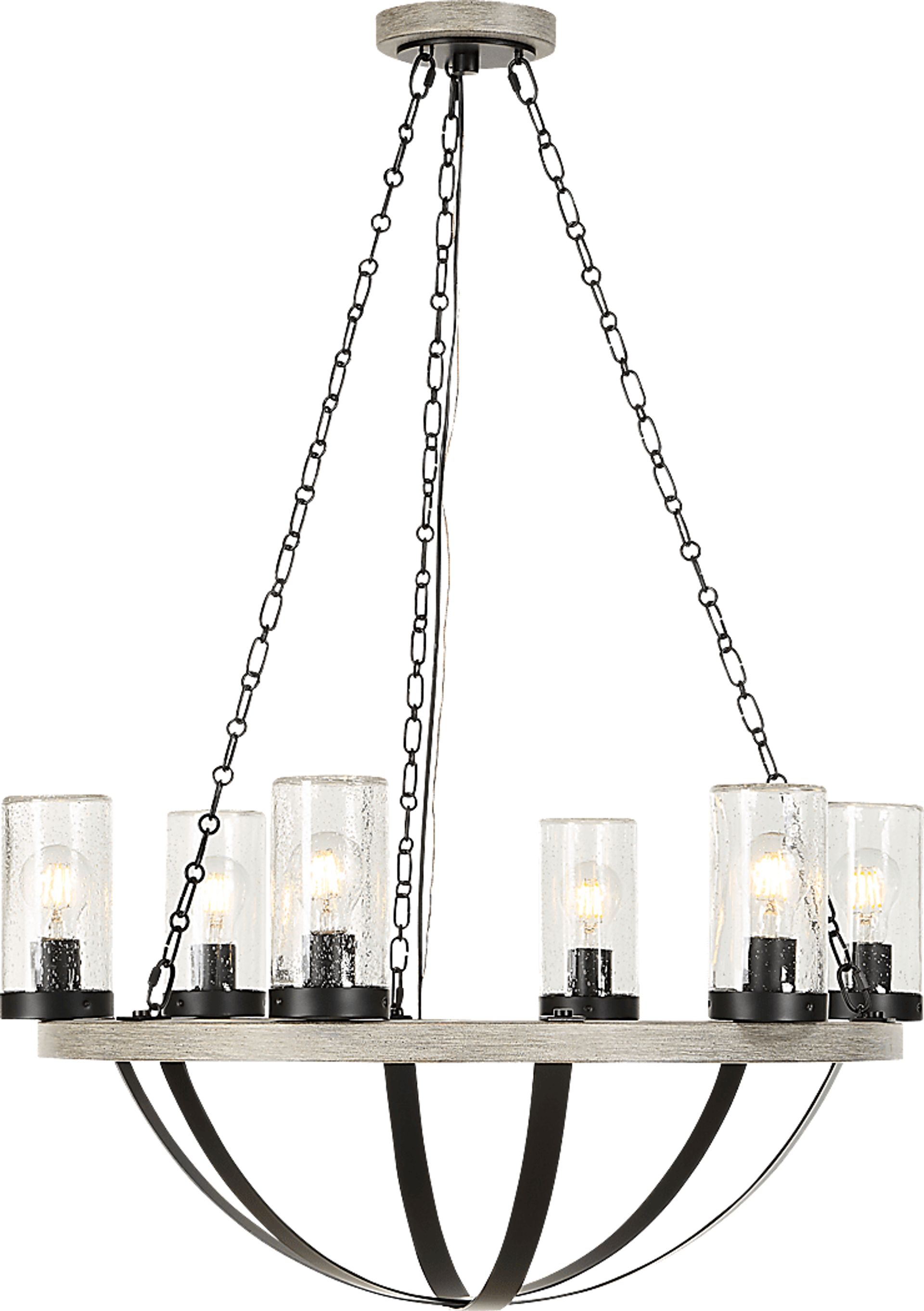 Irribo Black Indoor/Outdoor Chandelier - Image 6