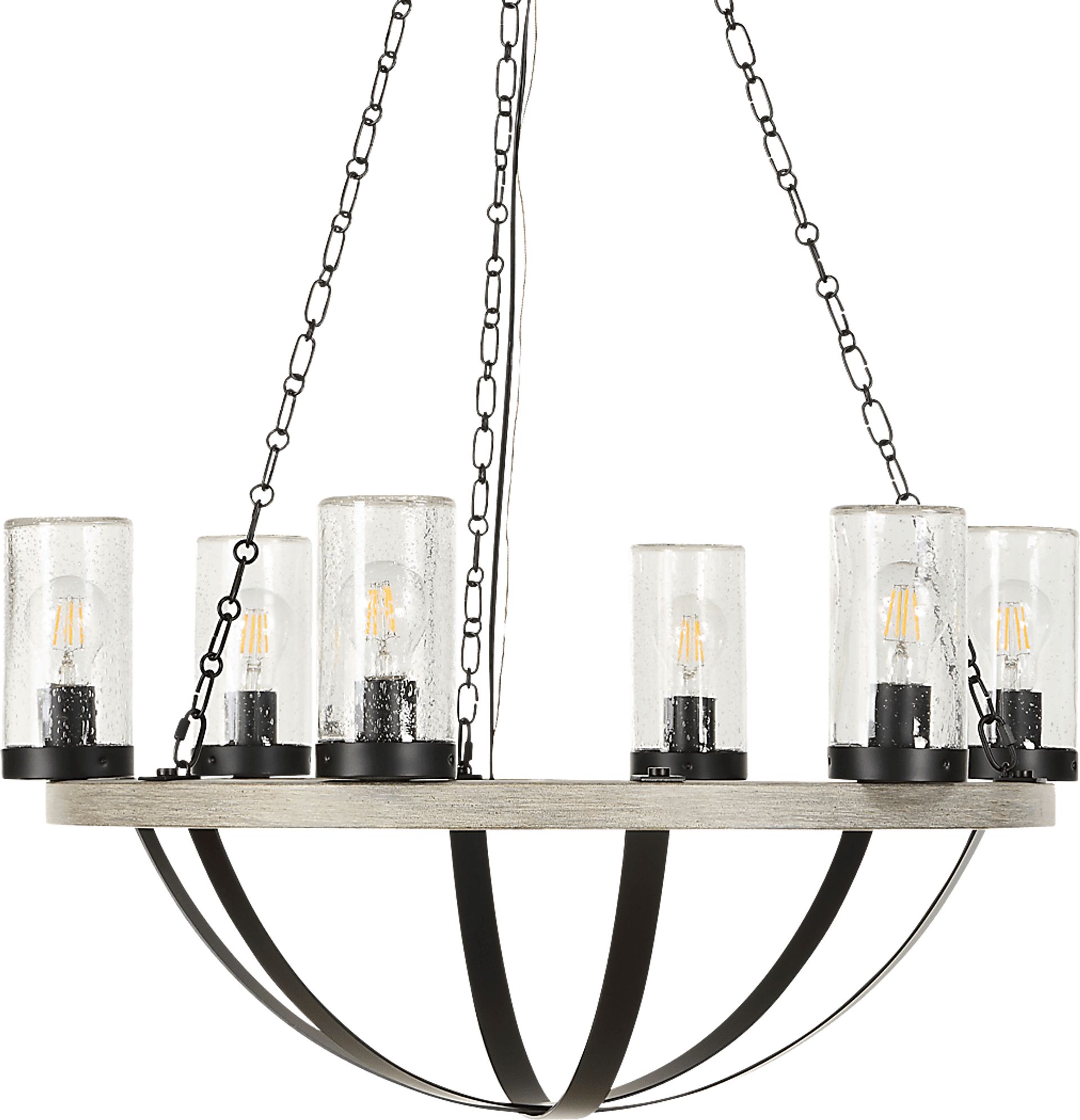 Irribo Black Indoor/Outdoor Chandelier - Image 7