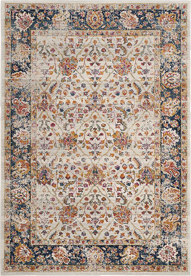 Irvine Bay Cream 5'1 x 7'6 Rug - Thumbnail - Image 1