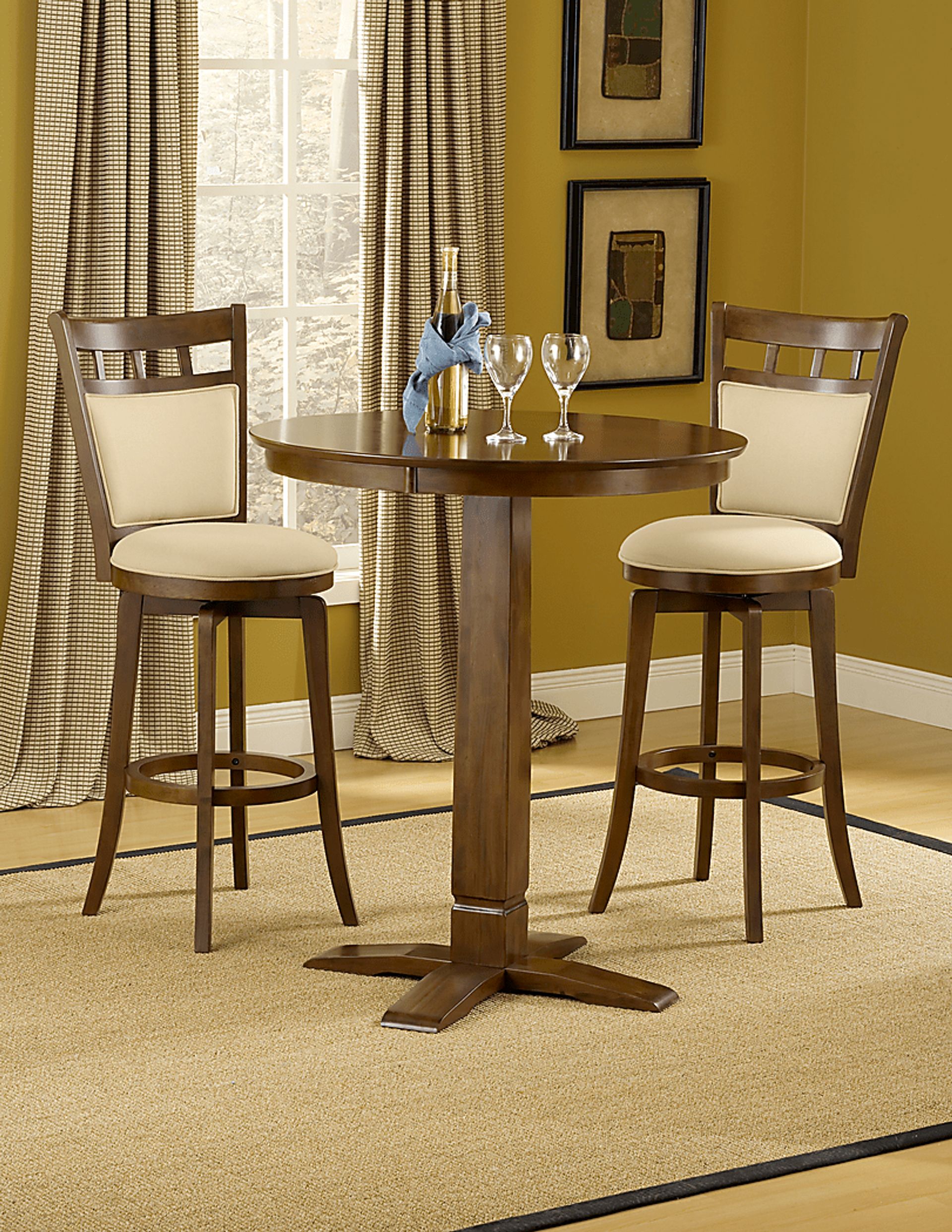 Irwell Cream 3 Pc. Bistro Table Set - Image 2