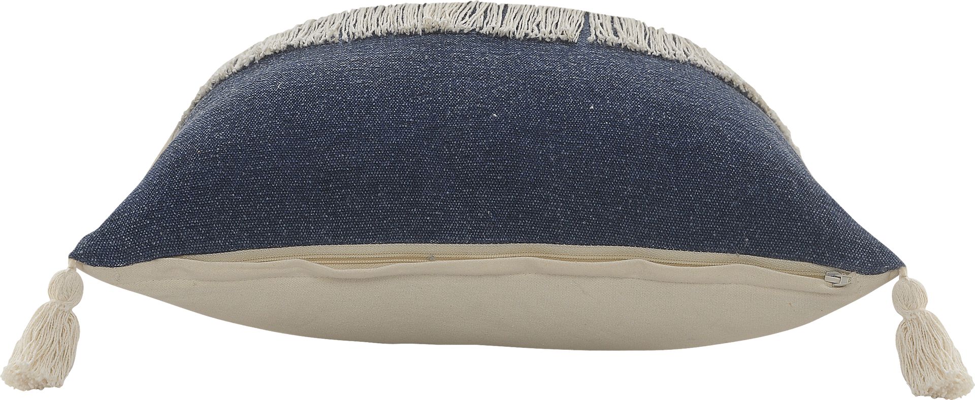Isaam Cream/Navy Pillow, Set of 2 - Image 3