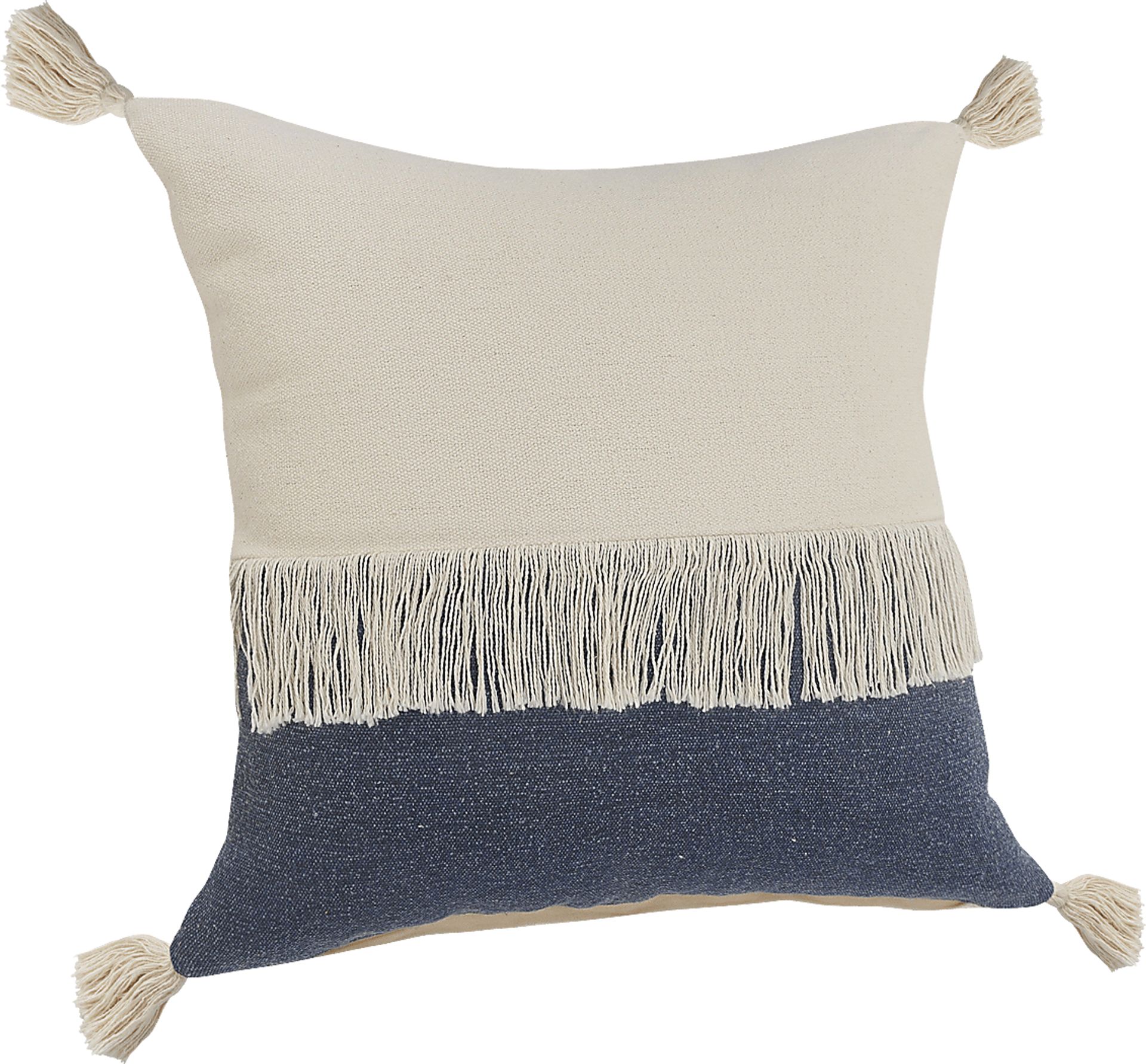 Isaam Cream/Navy Pillow, Set of 2 - Image 5