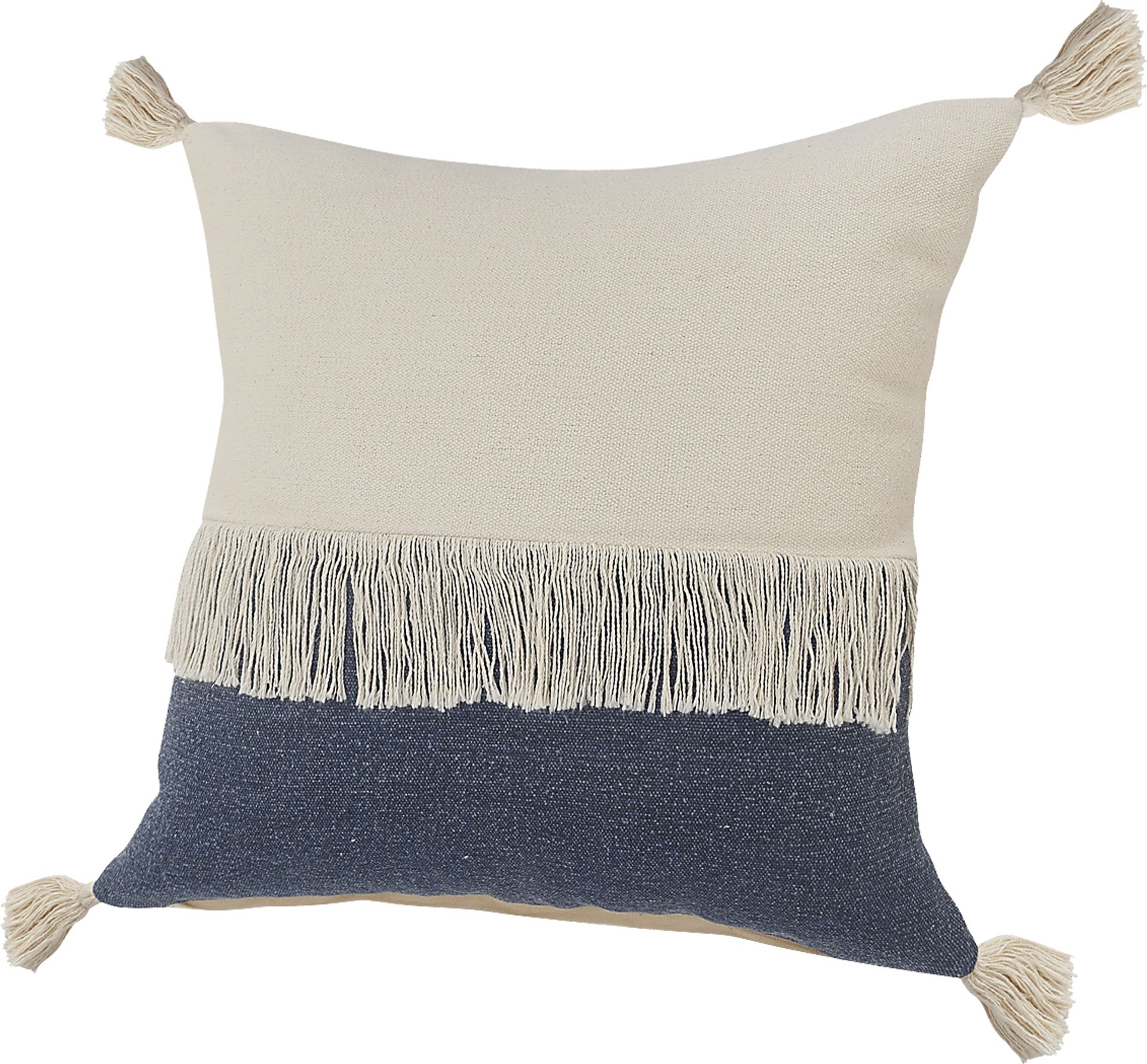 Isaam Cream/Navy Pillow, Set of 2 - Image 8